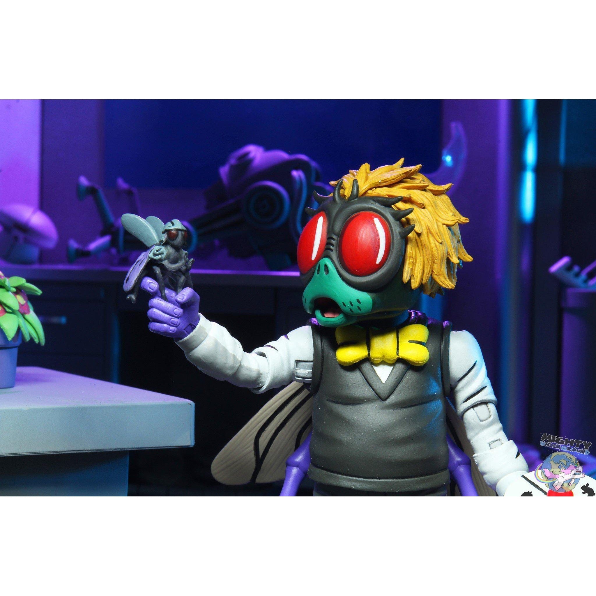 TMNT: Splinter & Baxter 2-Pack-Actionfiguren-NECA-Mighty Underground