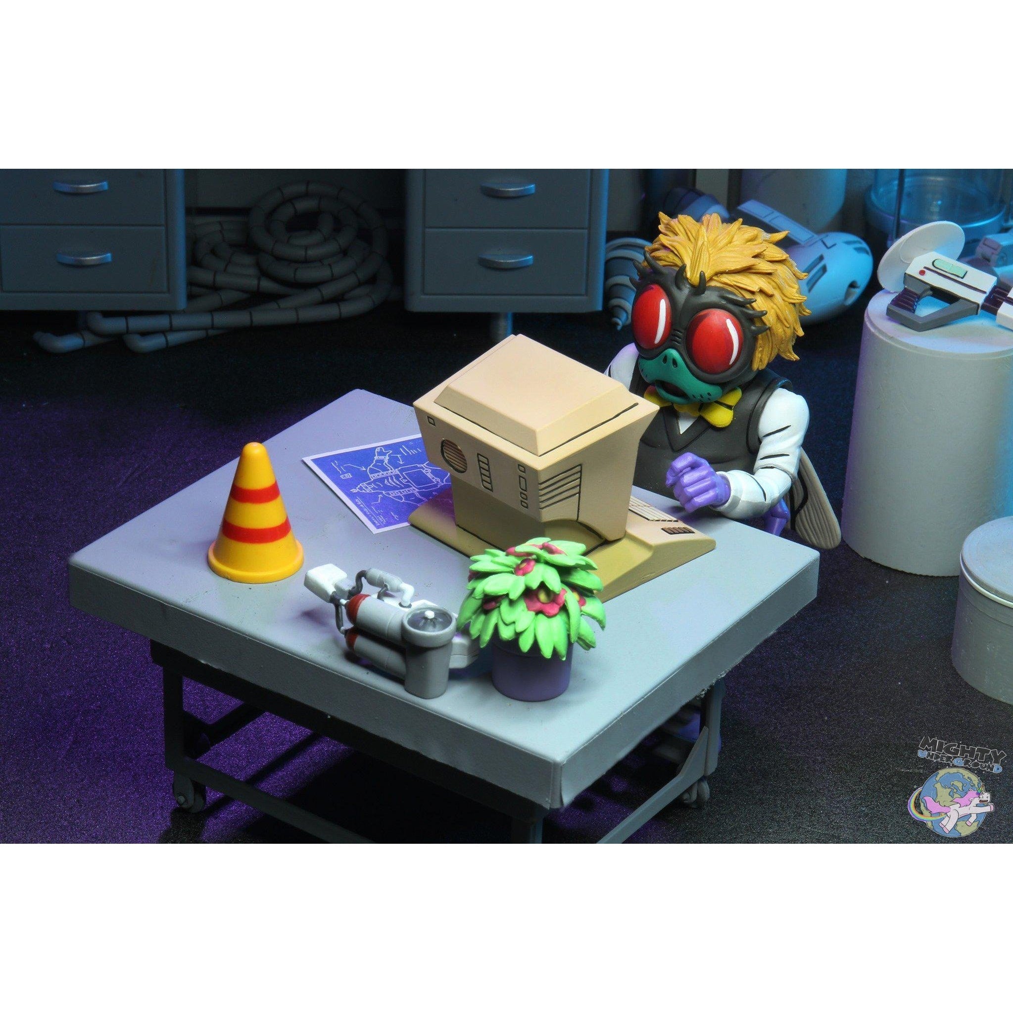 TMNT: Splinter & Baxter 2-Pack-Actionfiguren-NECA-Mighty Underground