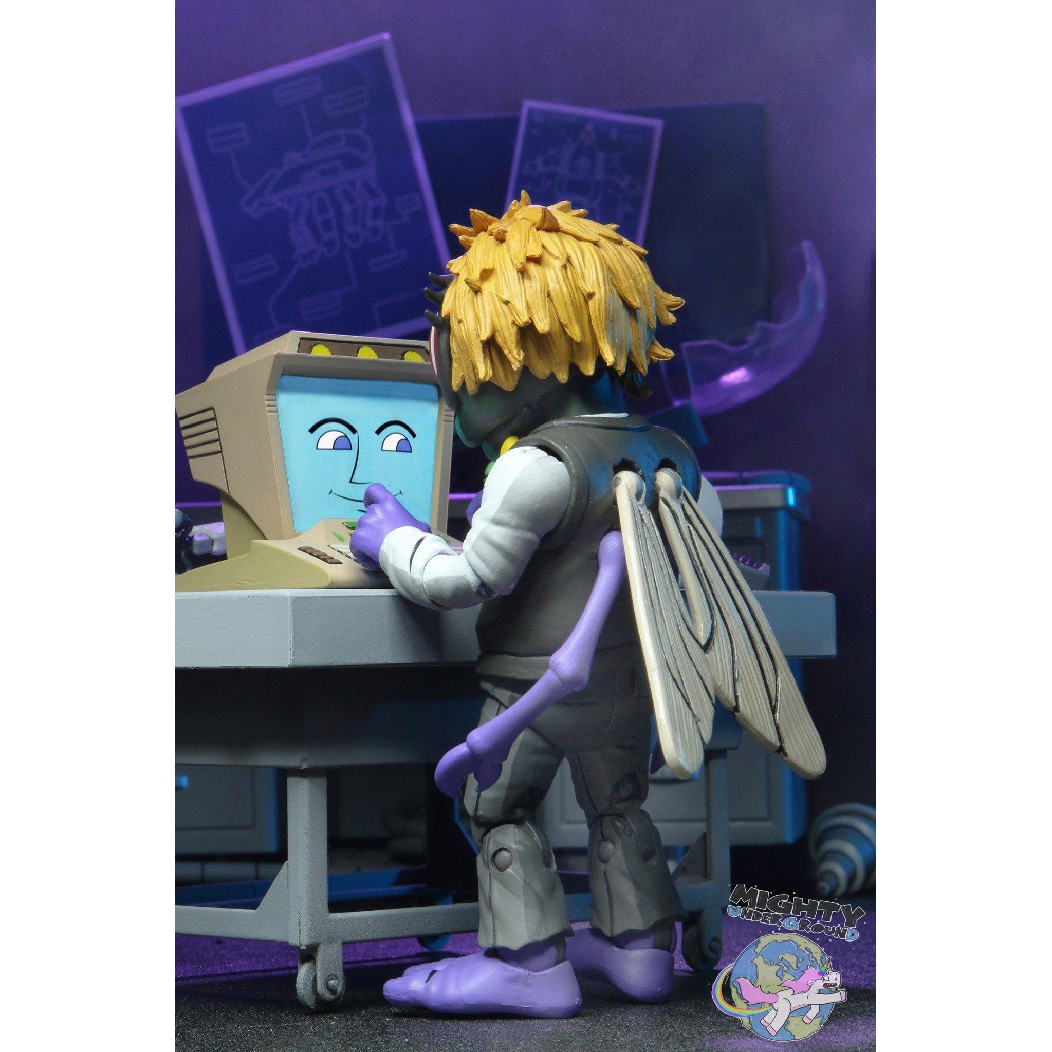 TMNT: Splinter & Baxter 2-Pack-Actionfiguren-NECA-Mighty Underground