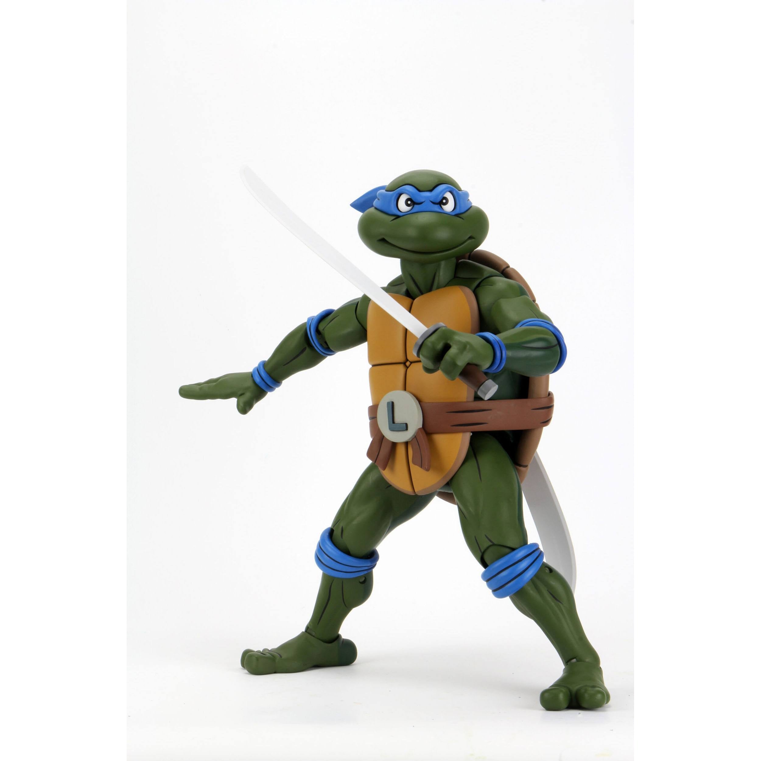 TMNT: Super Size Leonardo 1/4-Actionfiguren-NECA-Mighty Underground