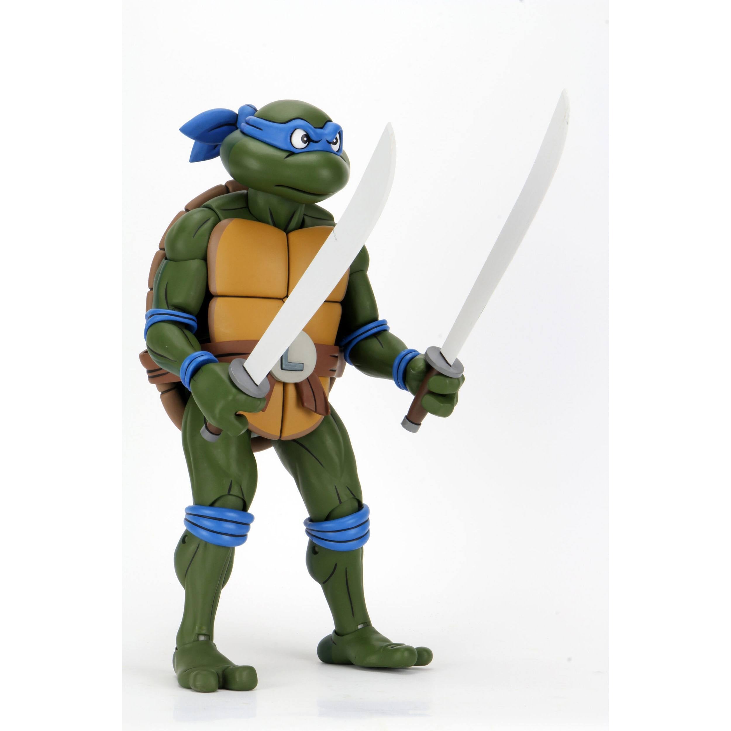 TMNT: Super Size Leonardo 1/4-Actionfiguren-NECA-Mighty Underground
