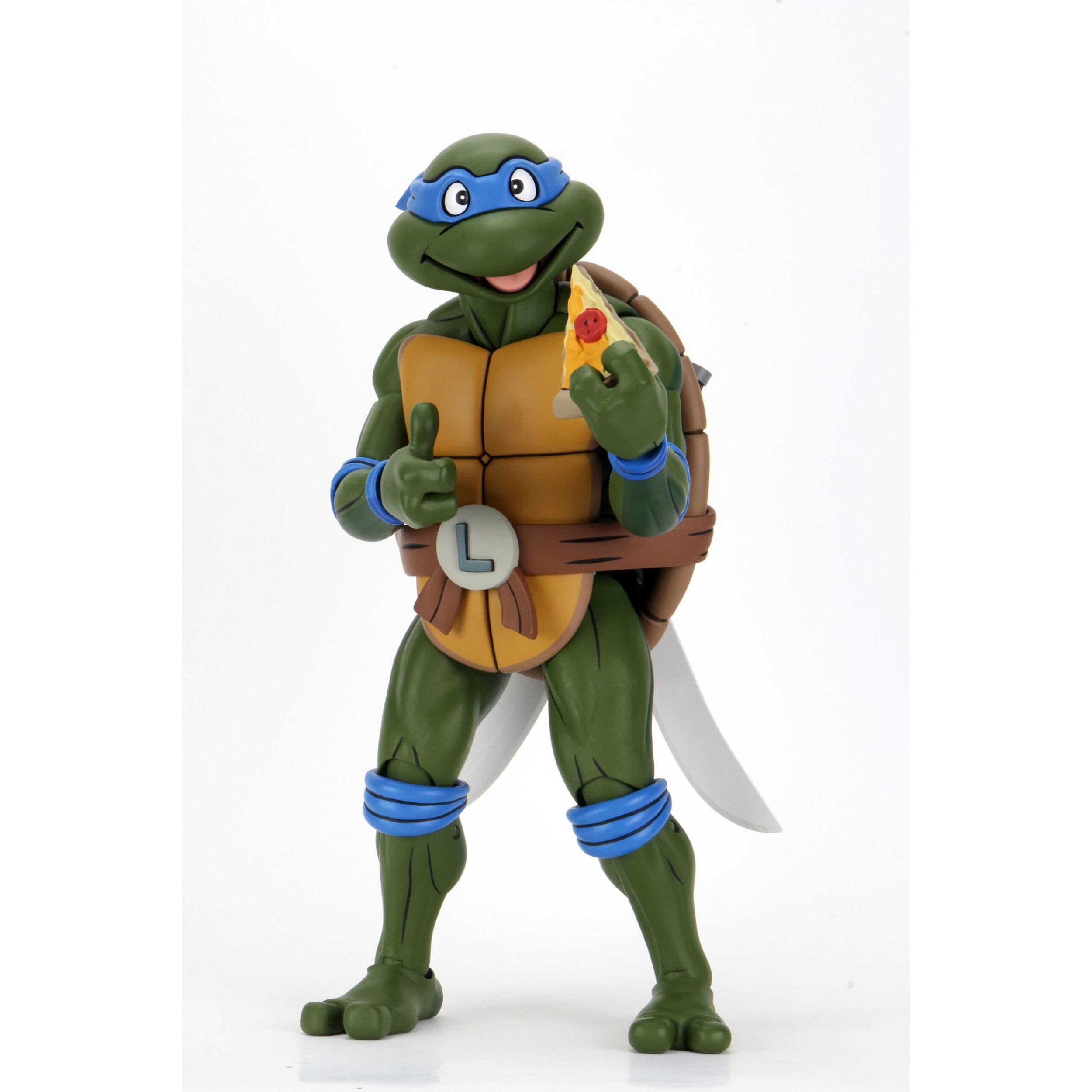 TMNT: Super Size Leonardo 1/4-Actionfiguren-NECA-Mighty Underground