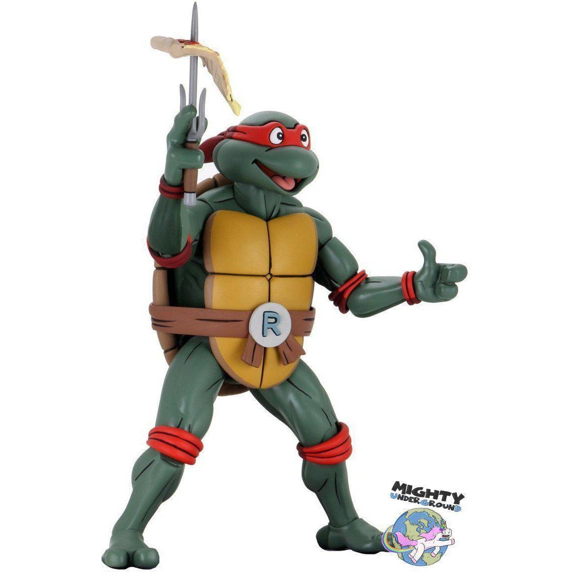 TMNT: Super Size Raphael 1/4 VORBESTELLUNG!-Actionfiguren-NECA-mighty-underground