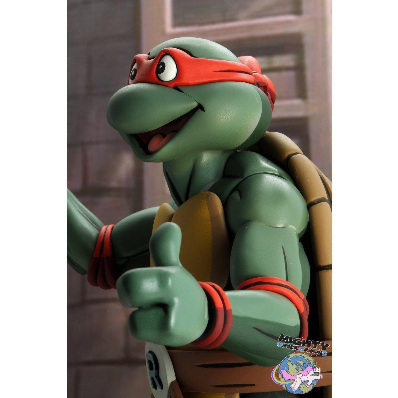 TMNT: Super Size Raphael 1/4 VORBESTELLUNG!-Actionfiguren-NECA-mighty-underground