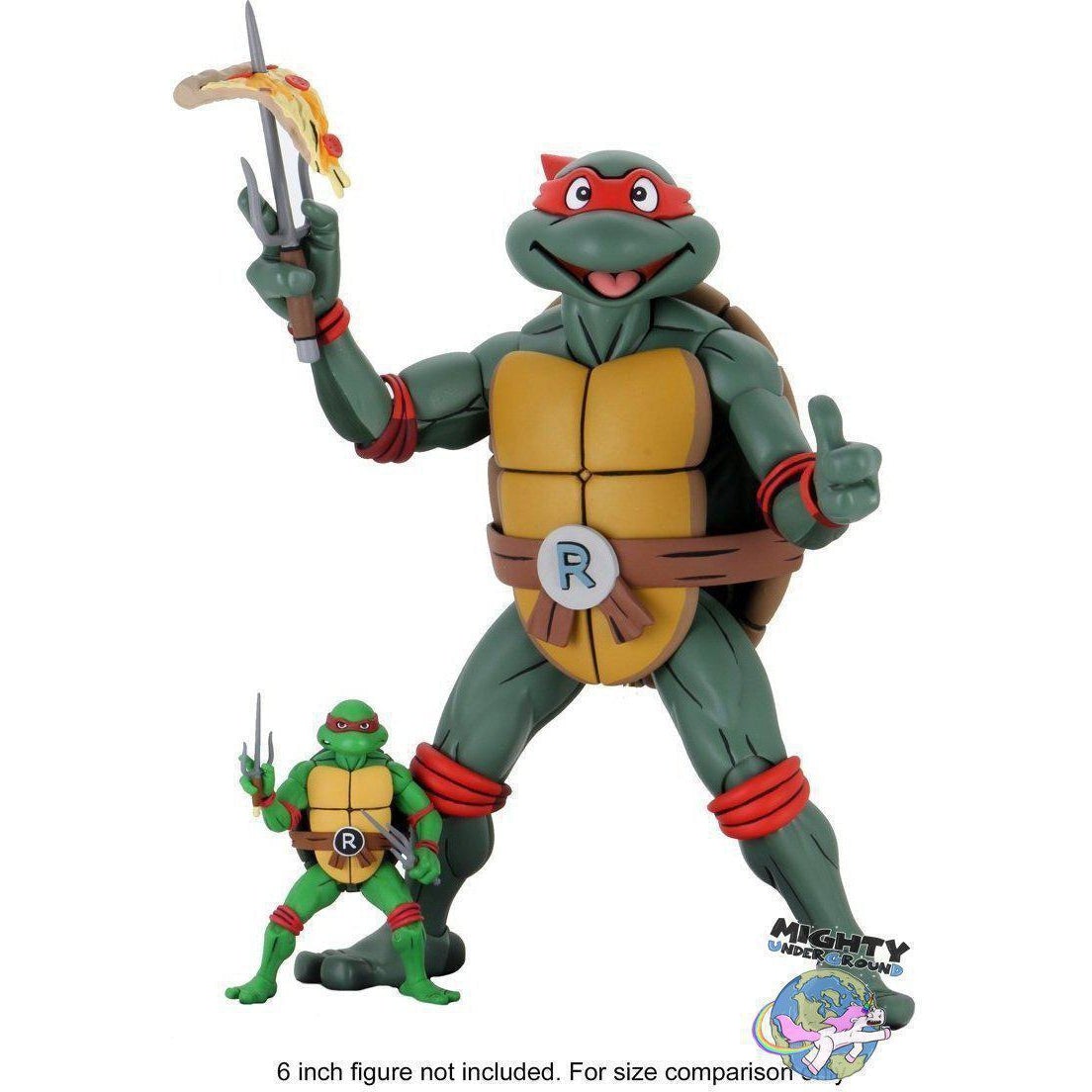 TMNT: Super Size Raphael 1/4 VORBESTELLUNG!-Actionfiguren-NECA-mighty-underground