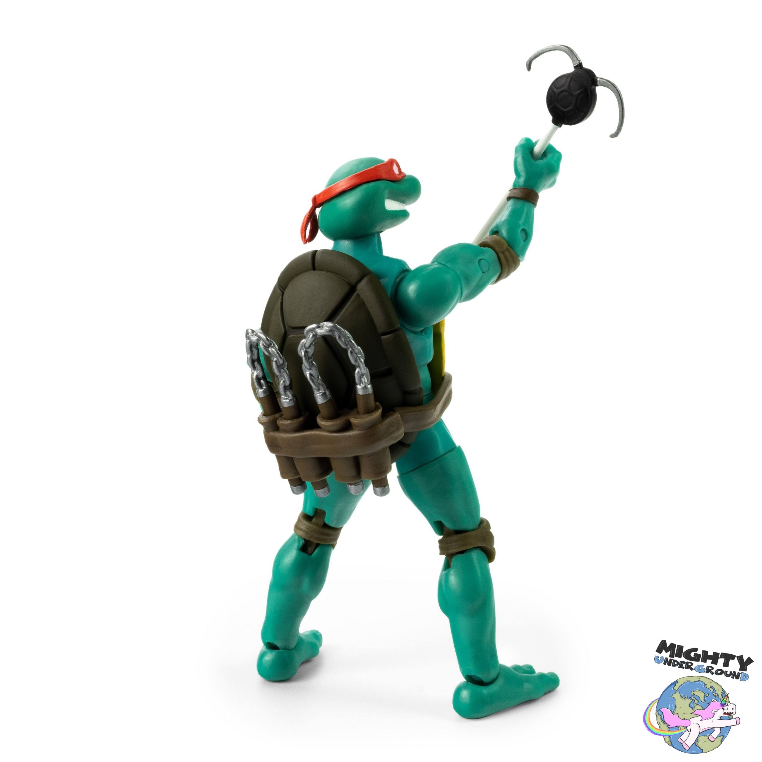 TMNT: Turtles BST AXN x IDW Figure + Comics 4-Set - 5 inch-Actionfiguren-The Loyal Subjects-Mighty Underground