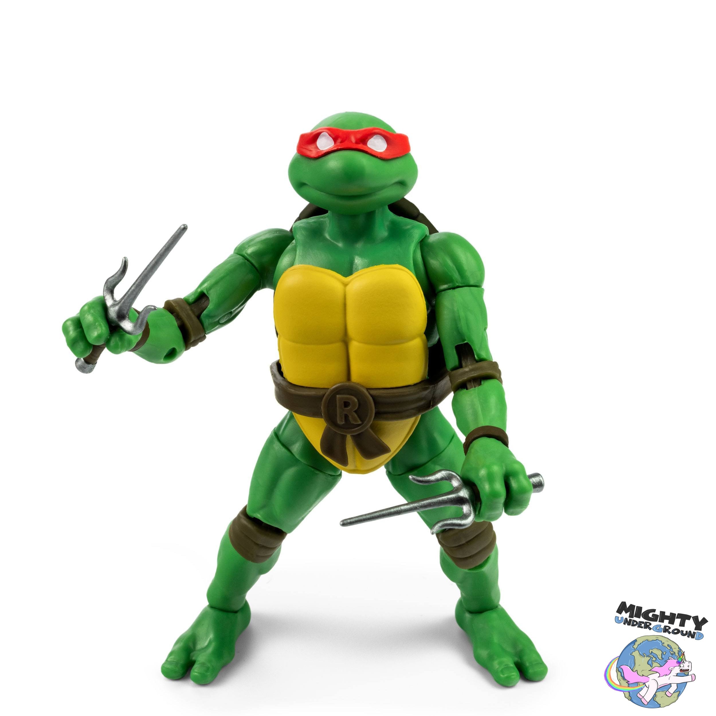 TMNT: Turtles BST AXN x IDW Figure + Comics 4-Set - 5 inch-Actionfiguren-The Loyal Subjects-Mighty Underground