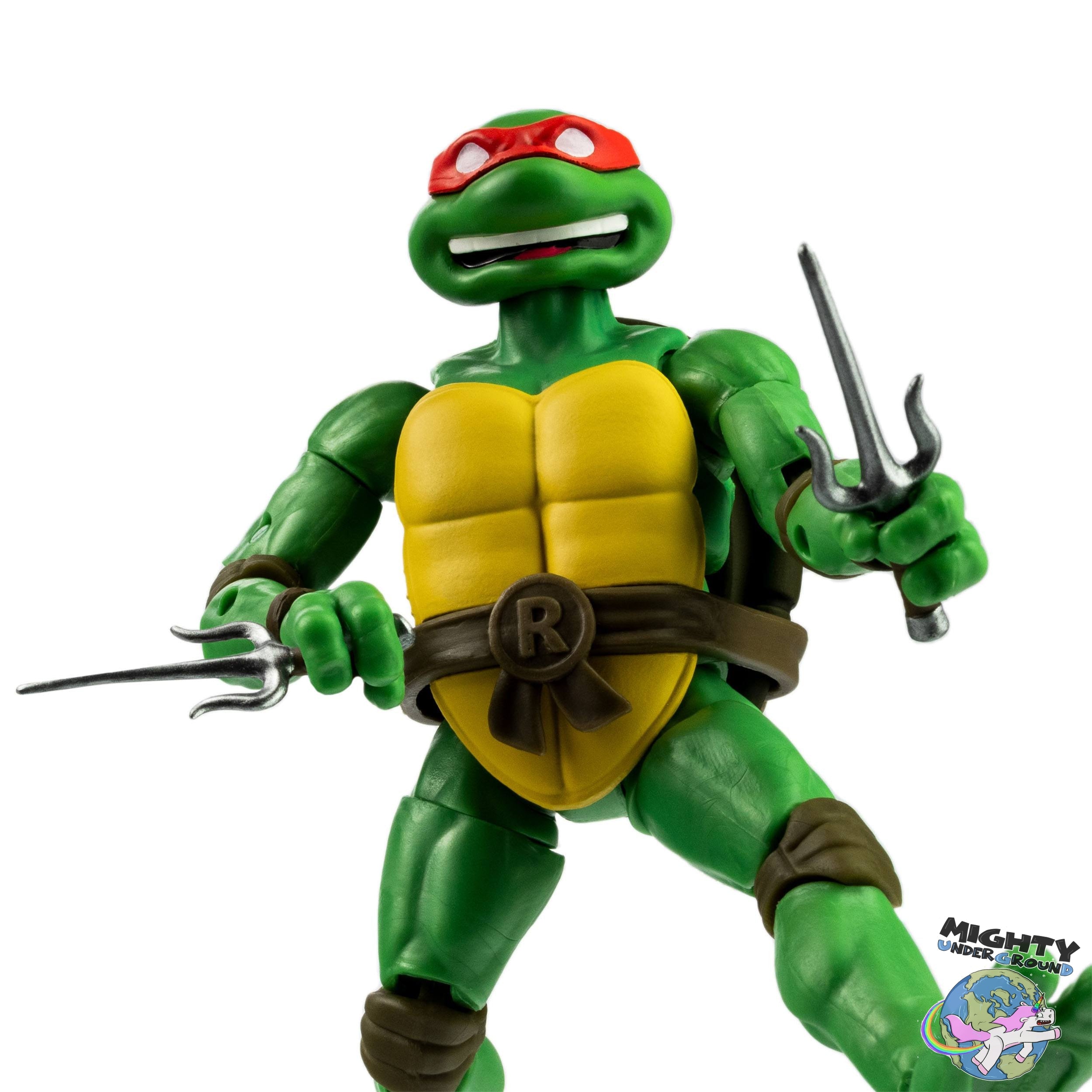 TMNT: Turtles BST AXN x IDW Figure + Comics 4-Set - 5 inch-Actionfiguren-The Loyal Subjects-Mighty Underground