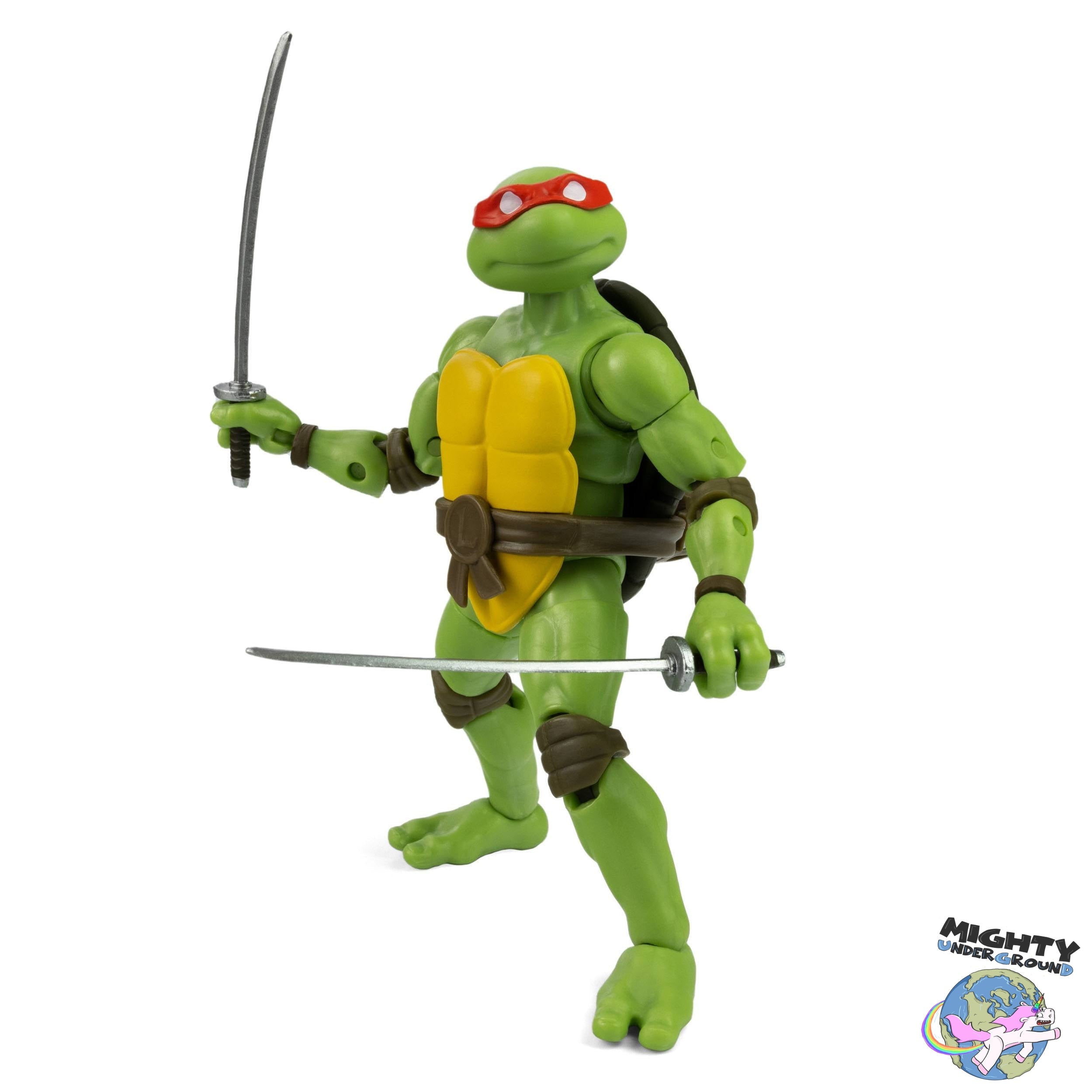 TMNT: Turtles BST AXN x IDW Figure + Comics 4-Set - 5 inch-Actionfiguren-The Loyal Subjects-Mighty Underground