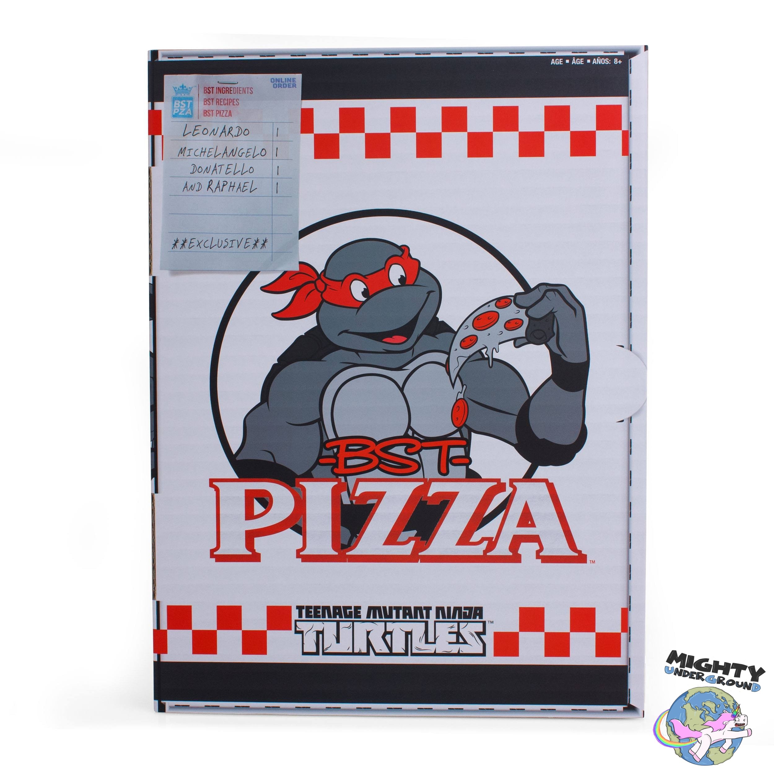 TMNT: Turtles (Battle Damaged) BST AXN Figure 4-Set - 5 inch-Actionfiguren-The Loyal Subjects-Mighty Underground