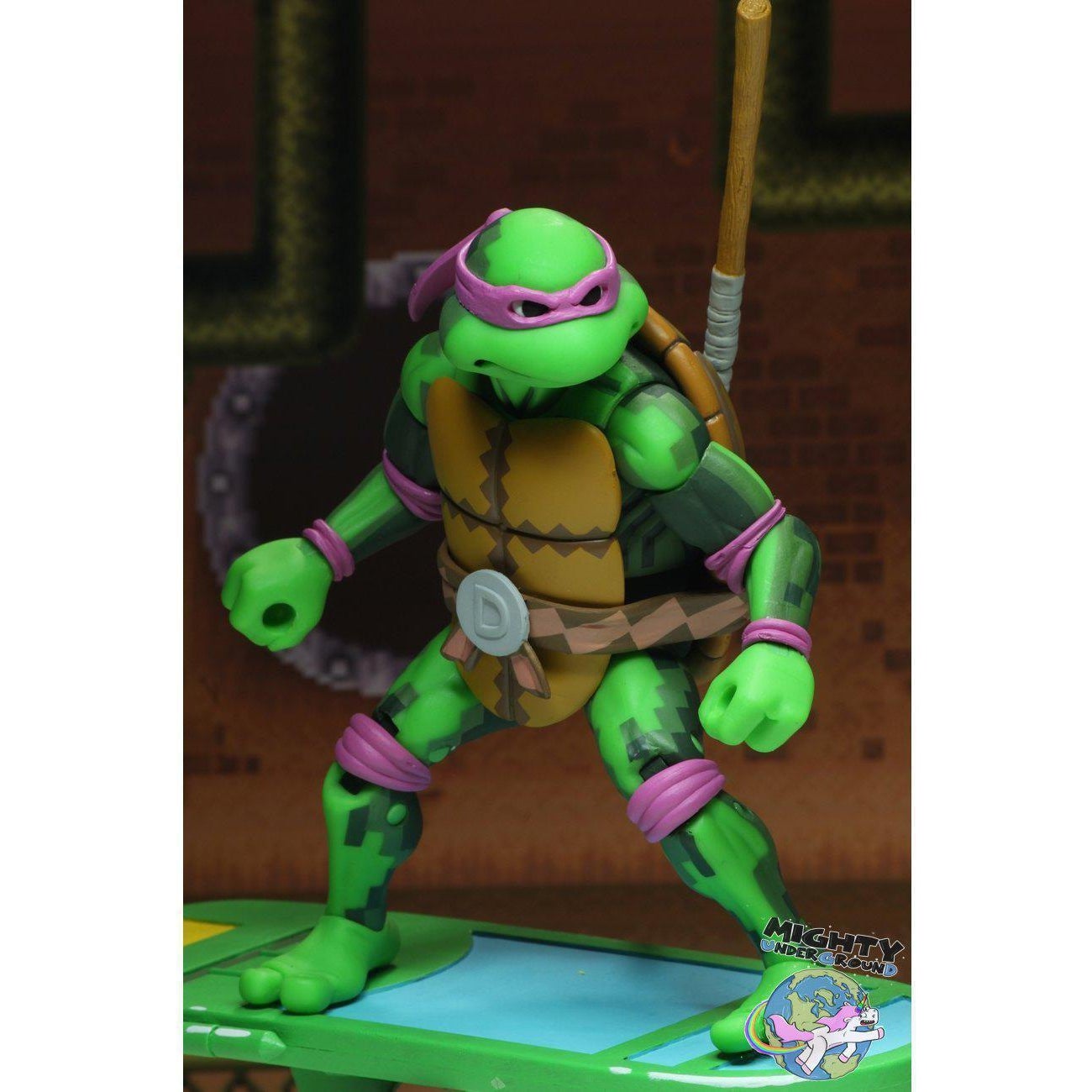 TMNT Turtles in Time (Game): Donatello-Actionfiguren-NECA-mighty-underground