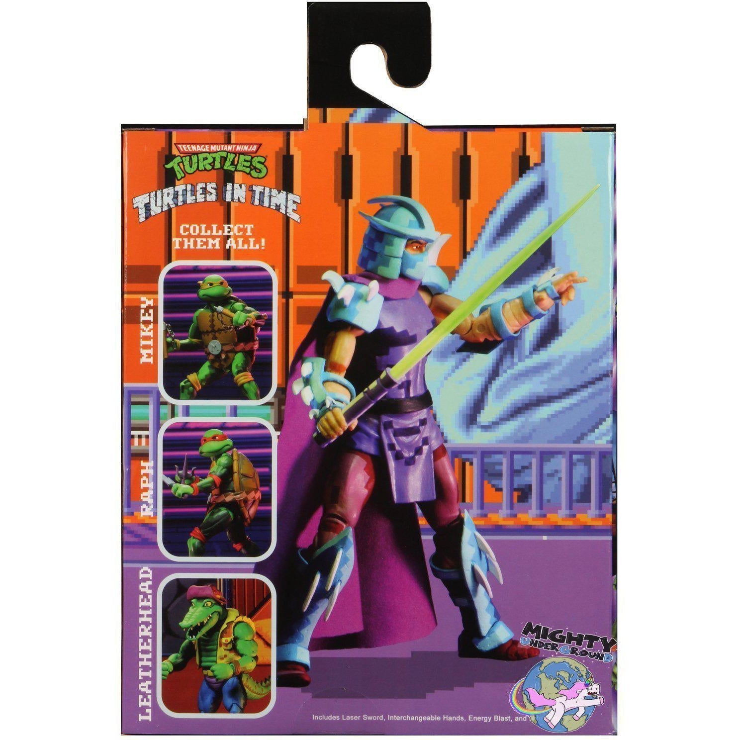TMNT Turtles in Time (Game): Shredder-Actionfiguren-NECA-mighty-underground
