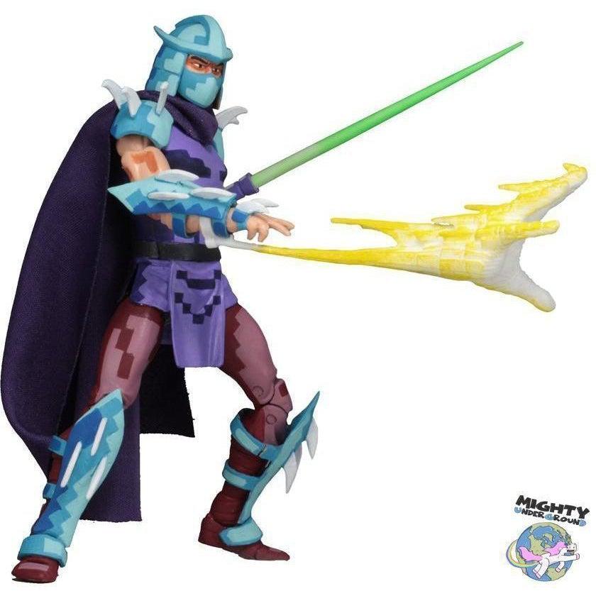 TMNT Turtles in Time (Game): Shredder-Actionfiguren-NECA-mighty-underground