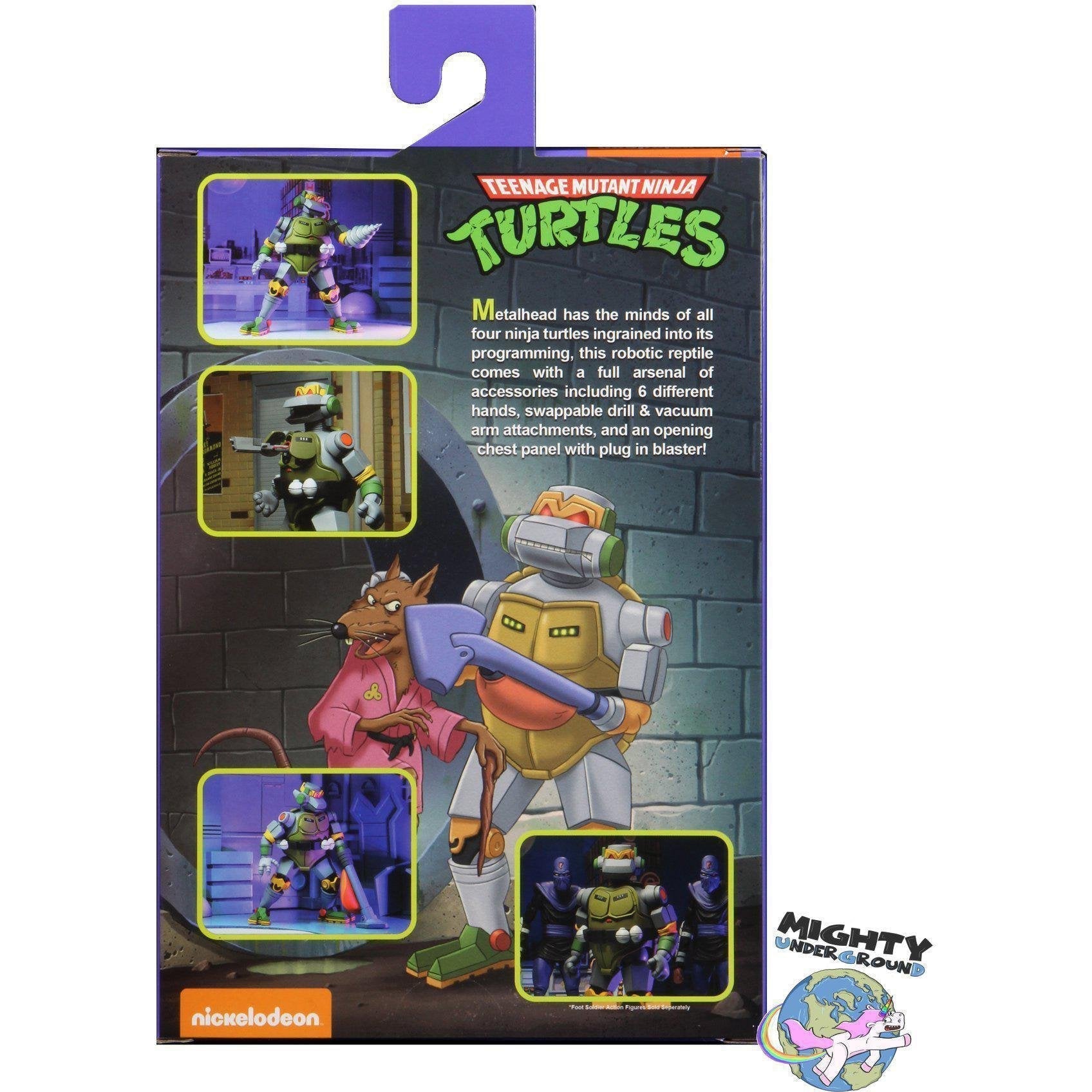 TMNT: Ultimate Metalhead-Actionfiguren-NECA-Mighty Underground