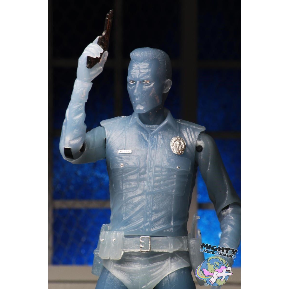 Terminator 2: White Hot T-1000-Actionfiguren-NECA-mighty-underground