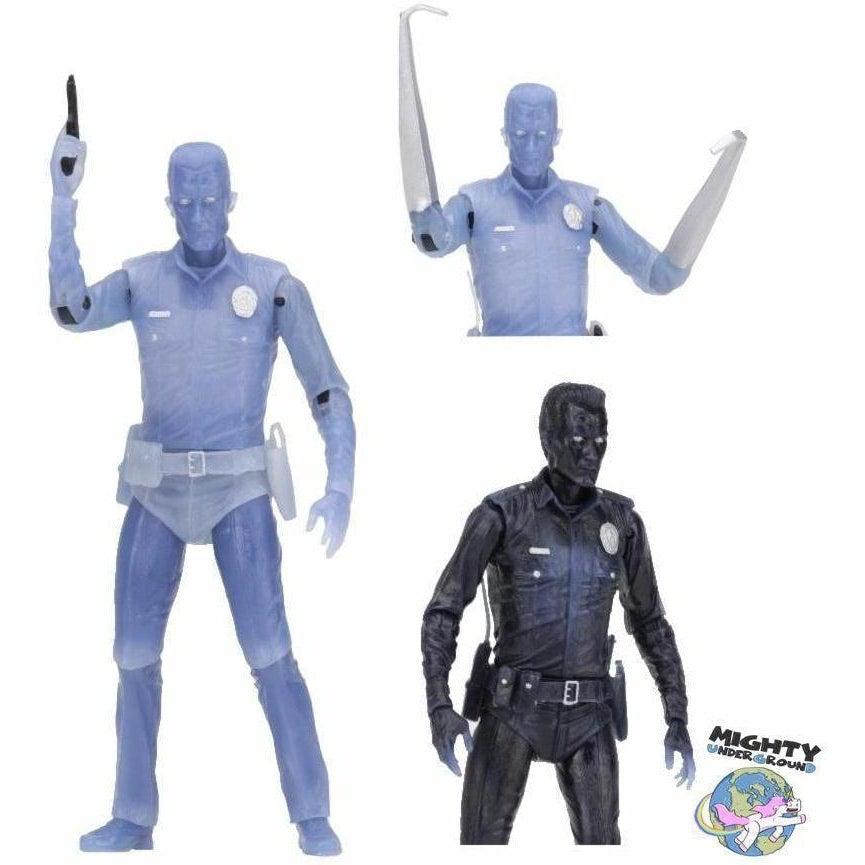 Terminator 2: White Hot T-1000-Actionfiguren-NECA-mighty-underground