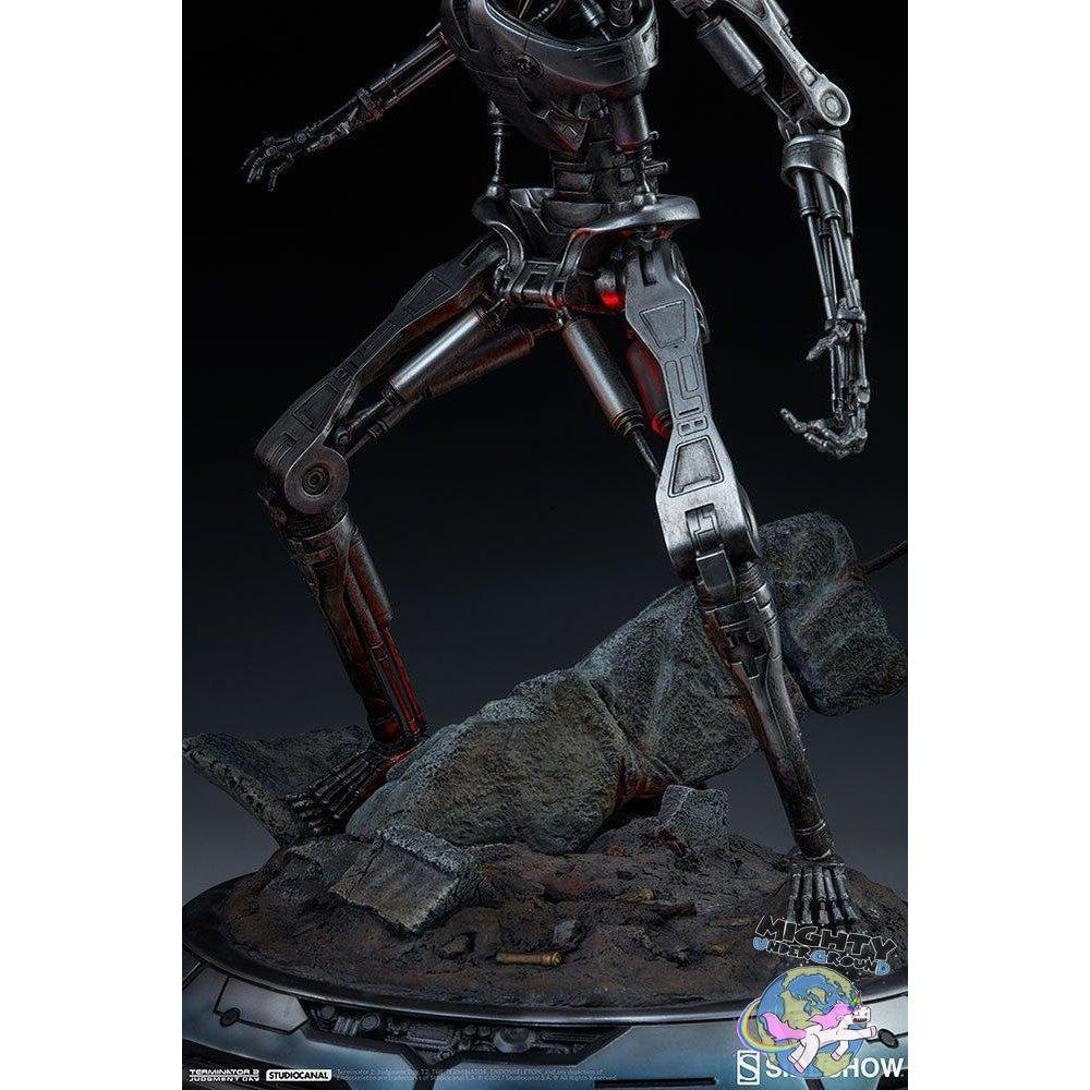 Terminator: T-800 Endoskeleton Maquette - Statue-Statue-Sideshow-mighty-underground