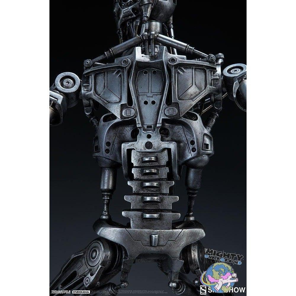 Terminator: T-800 Endoskeleton Maquette - Statue-Statue-Sideshow-mighty-underground