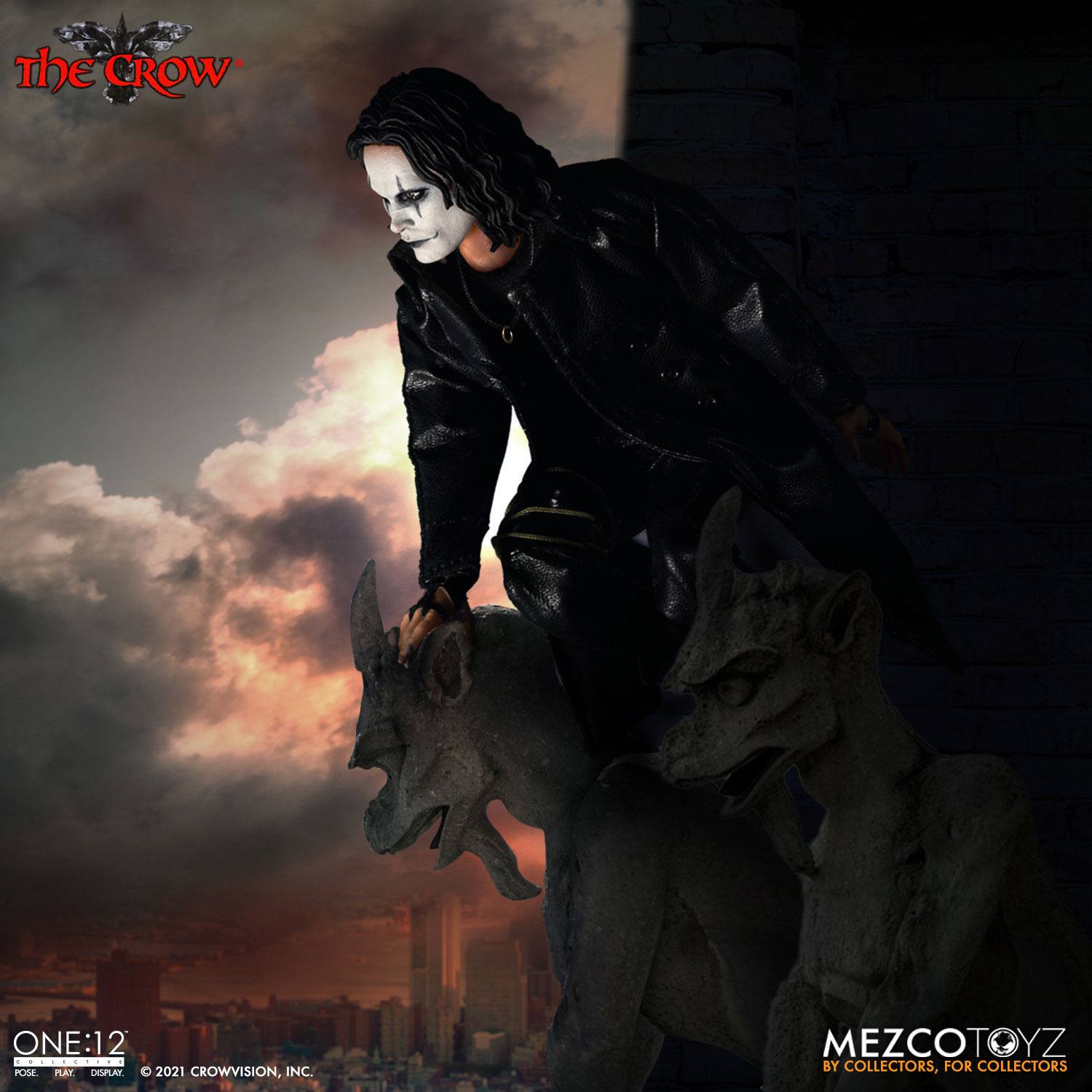 The Crow: Eric Draven-Actionfiguren-Mezco Toys-Mighty Underground