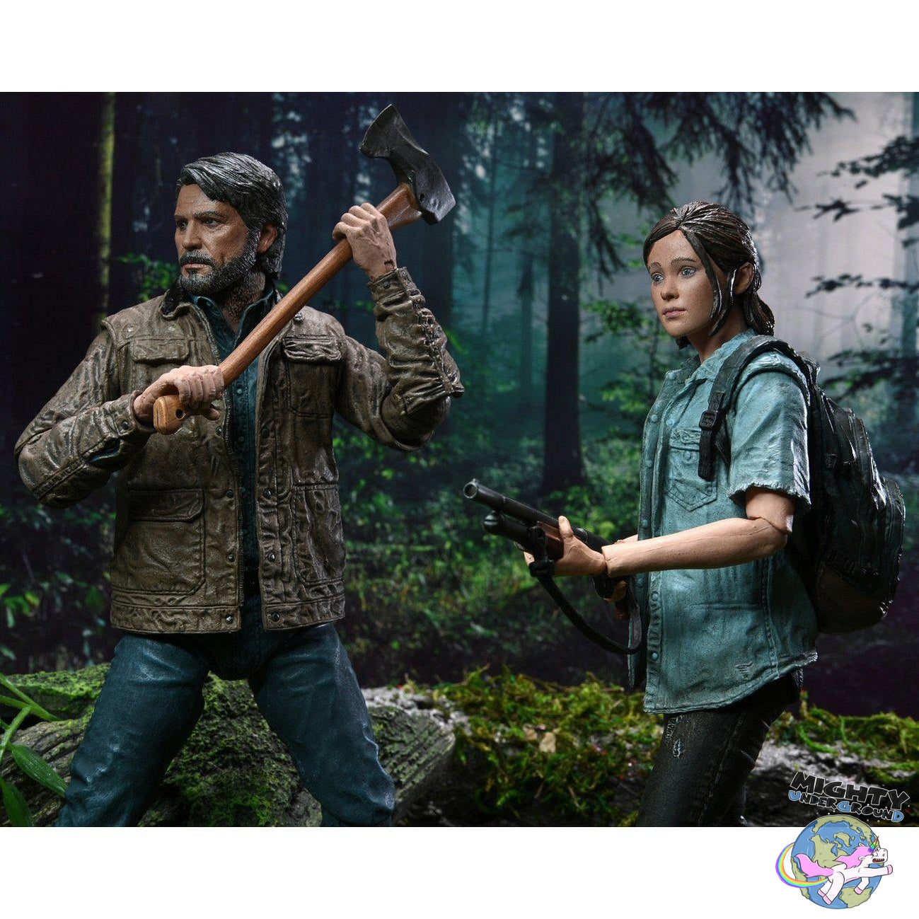 The Last of Us Part 2: Ultimate Joel and Ellie - 2-Pack-Actionfiguren-NECA-Mighty Underground