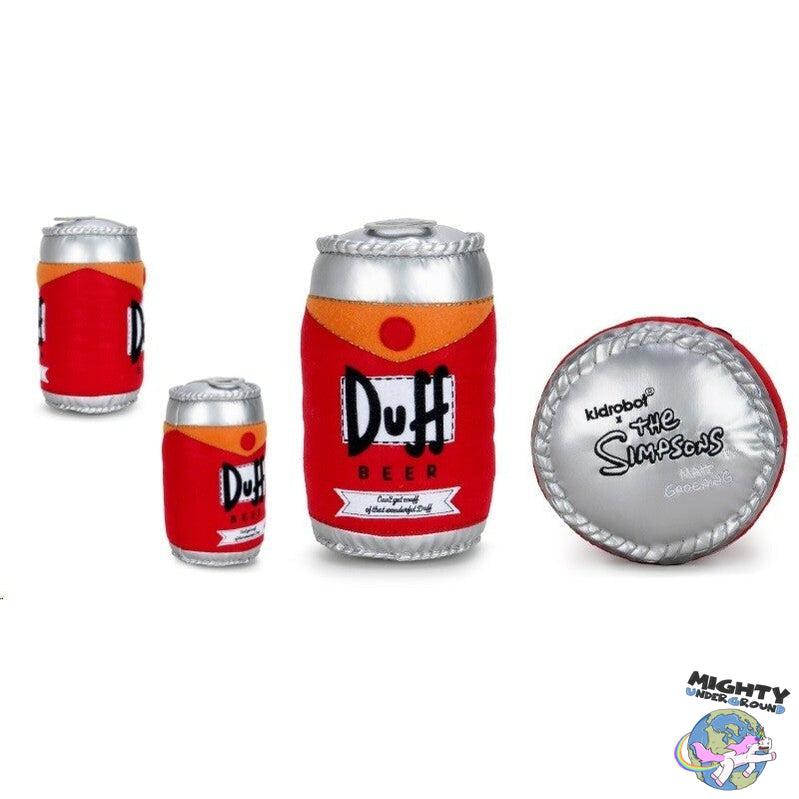 The Simpsons: Duff Beer Can - Plüsch-Plüschfiguren-Kidrobot-Mighty Underground