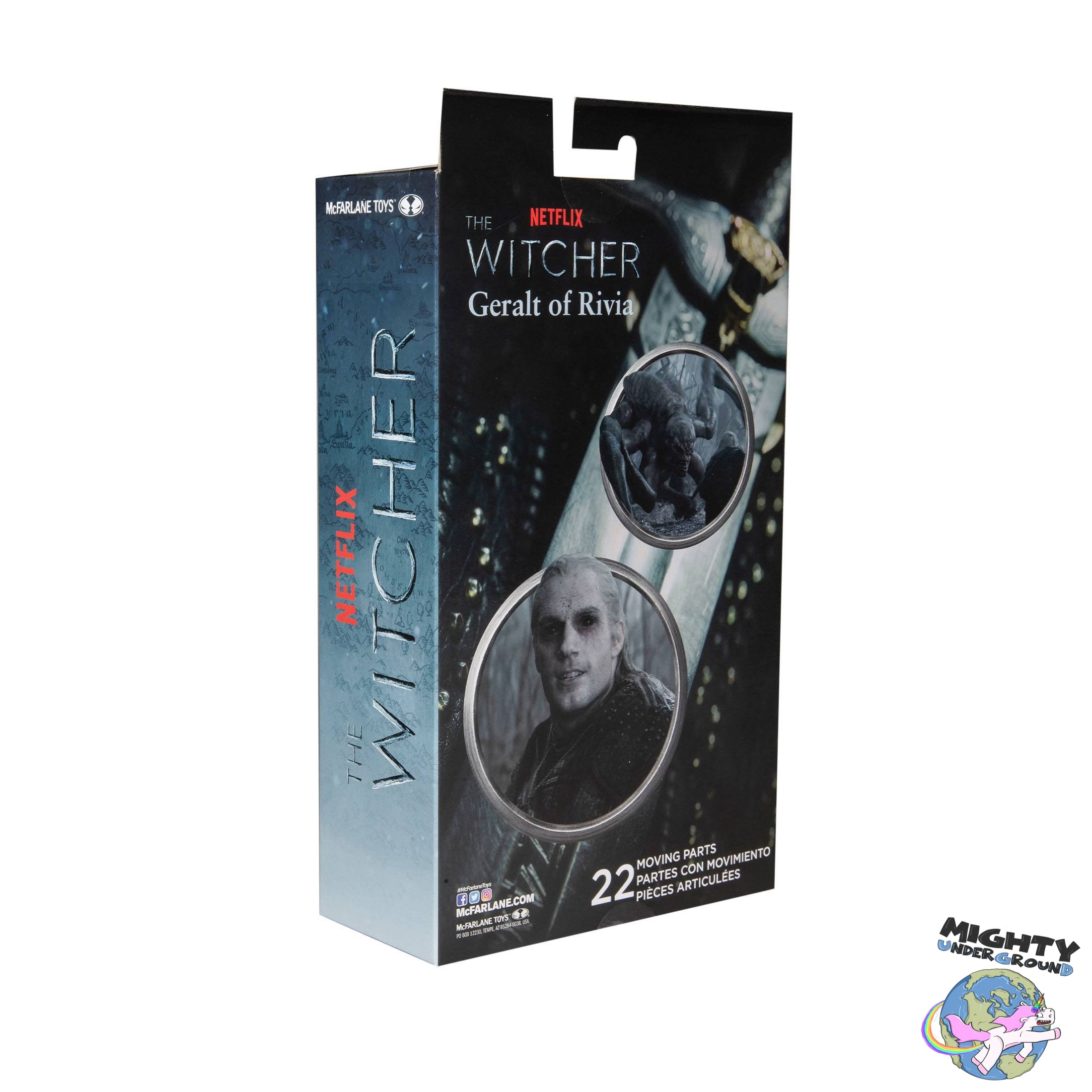 The Witcher: Geralt of Rivia (Kikimora Battle)-Actionfiguren-McFarlane Toys-Mighty Underground