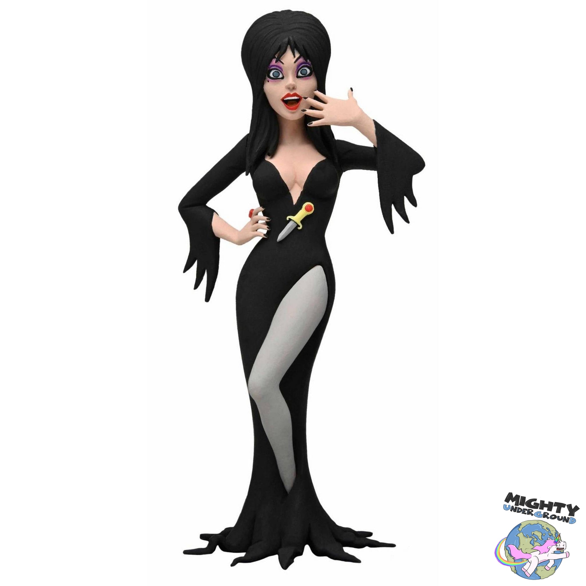 Toony Terrors: Elvira (Mistress of the Dark)-Actionfiguren-NECA-Mighty Underground