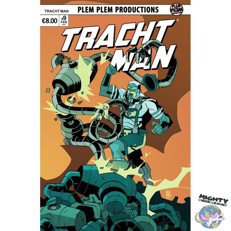 Tracht Man 09 (Variant Cover)-Comic-Plem Plem Productions-Mighty Underground