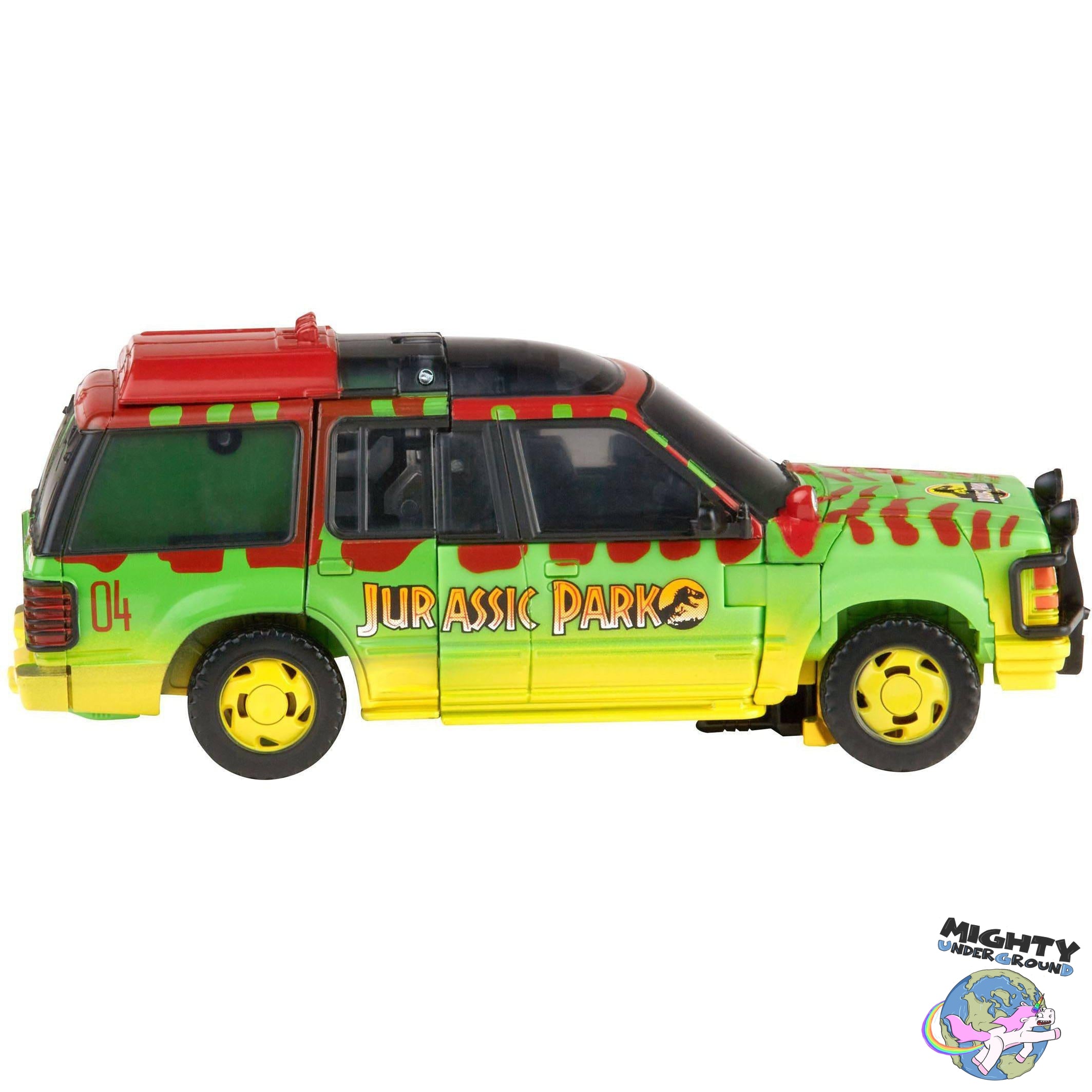 Transformers Collaborative: Jurassic Park Tyrannocon Rex & Autobot JP93-Actionfiguren-Hasbro-Mighty Underground