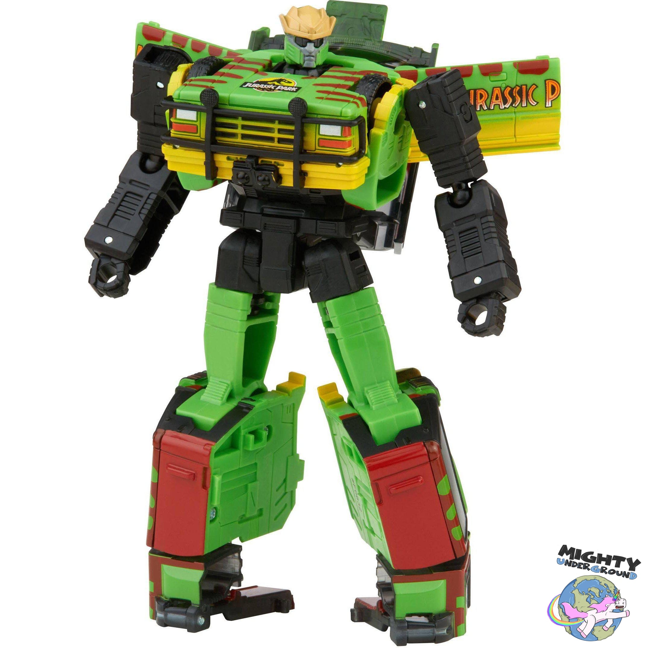 Transformers Collaborative: Jurassic Park Tyrannocon Rex & Autobot JP93-Actionfiguren-Hasbro-Mighty Underground