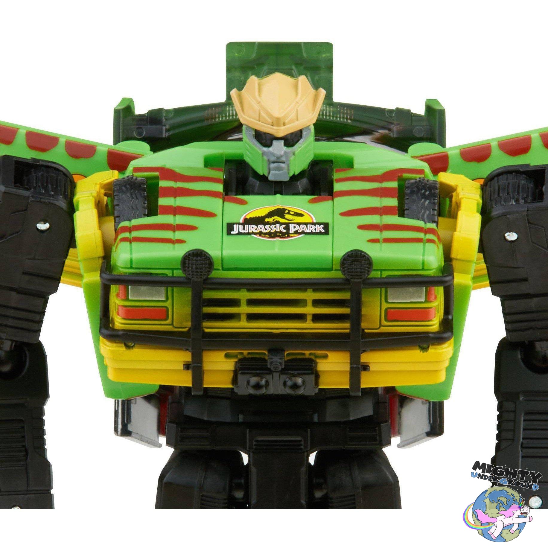 Transformers Collaborative: Jurassic Park Tyrannocon Rex & Autobot JP93-Actionfiguren-Hasbro-Mighty Underground