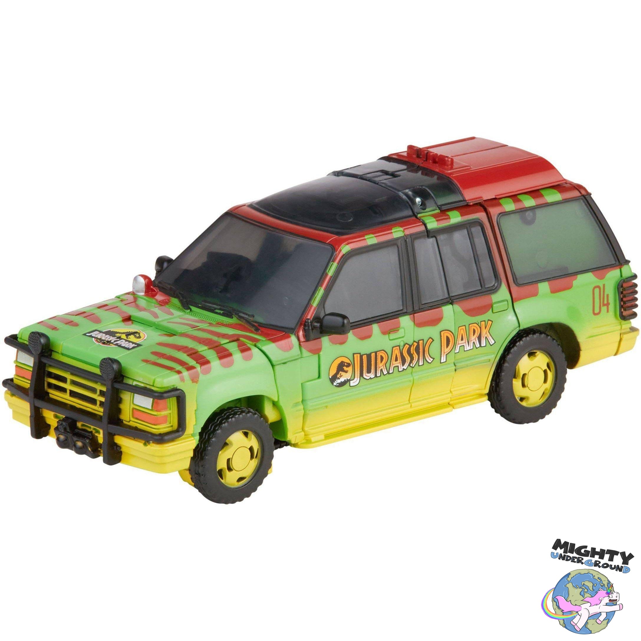 Transformers Collaborative: Jurassic Park Tyrannocon Rex & Autobot JP93-Actionfiguren-Hasbro-Mighty Underground