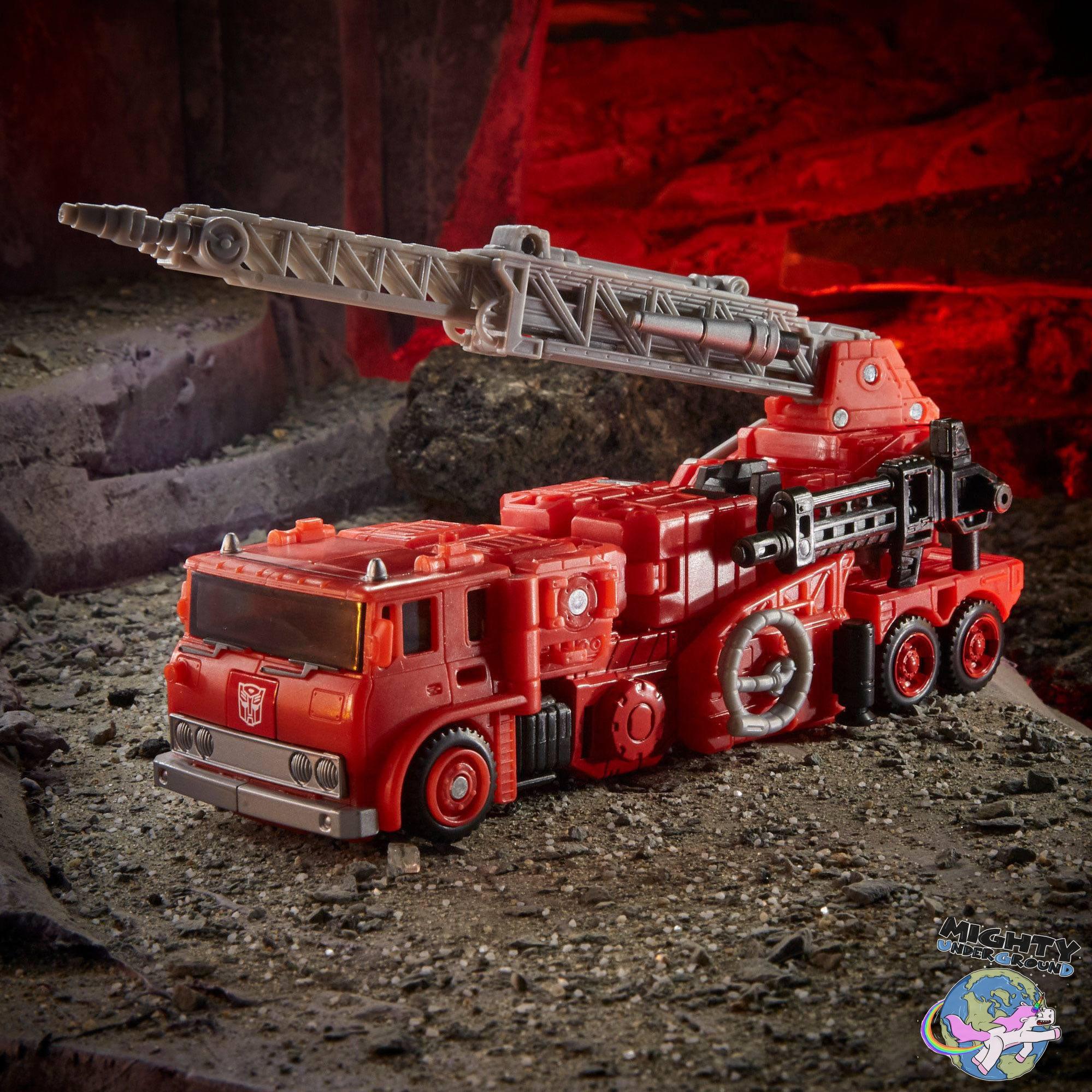 Transformers Generations: Inferno - Voyager Class (War for Cybertron: Kingdom)-Actionfiguren-Hasbro-Mighty Underground