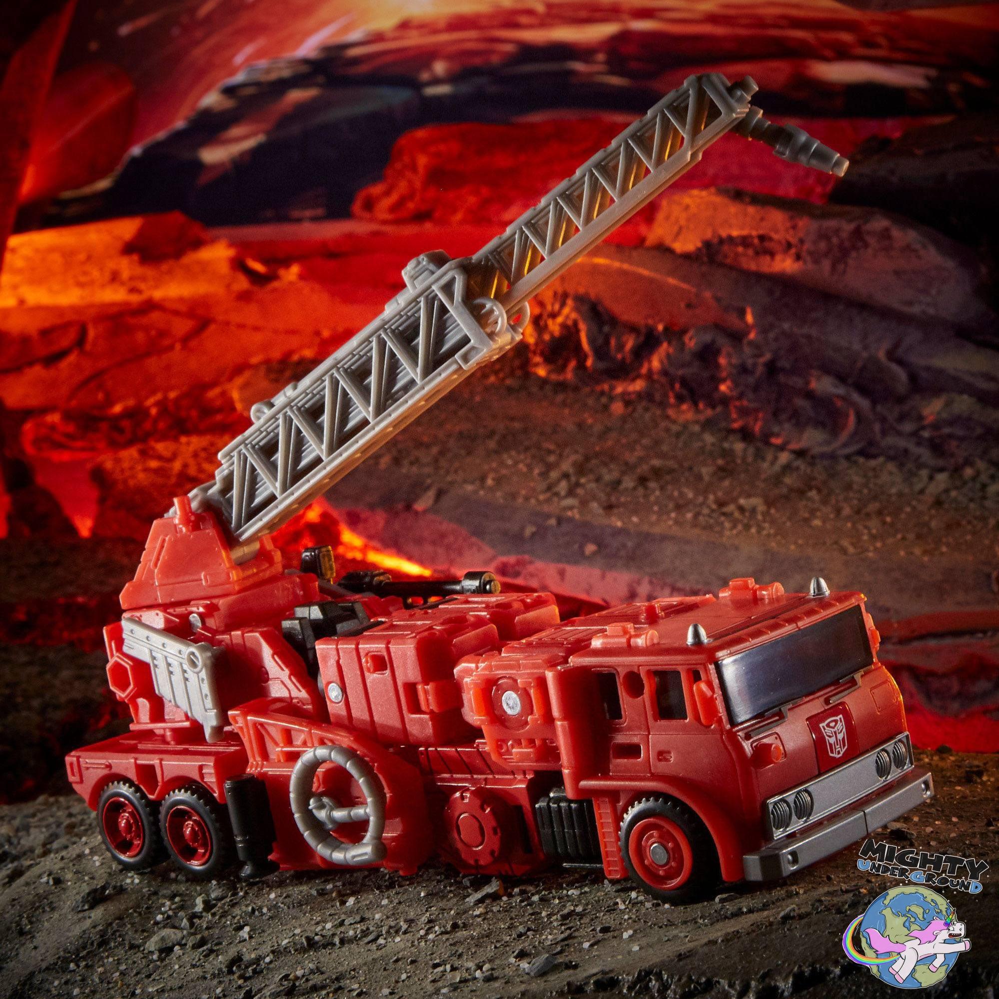 Transformers Generations: Inferno - Voyager Class (War for Cybertron: Kingdom)-Actionfiguren-Hasbro-Mighty Underground