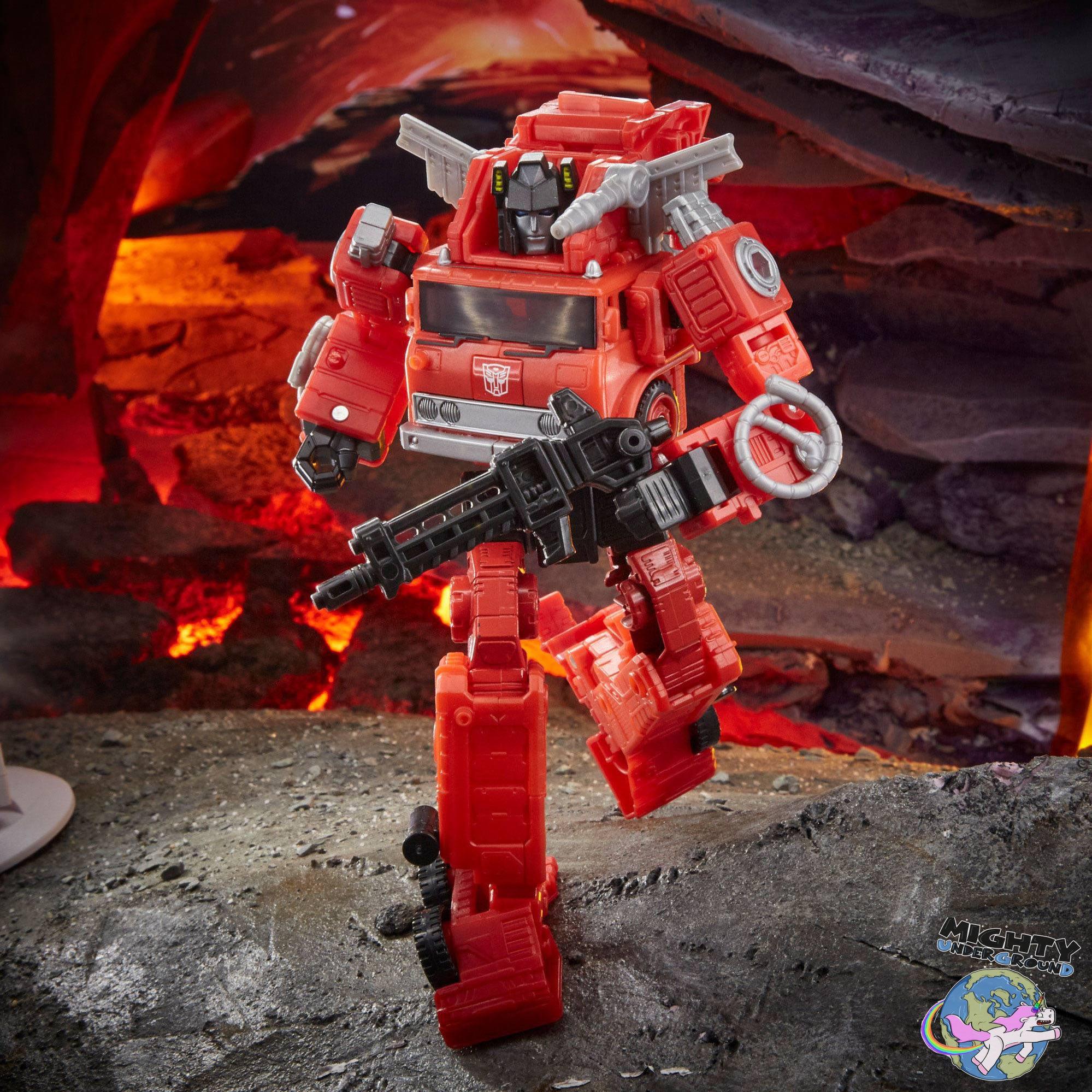 Transformers Generations: Inferno - Voyager Class (War for Cybertron: Kingdom)-Actionfiguren-Hasbro-Mighty Underground