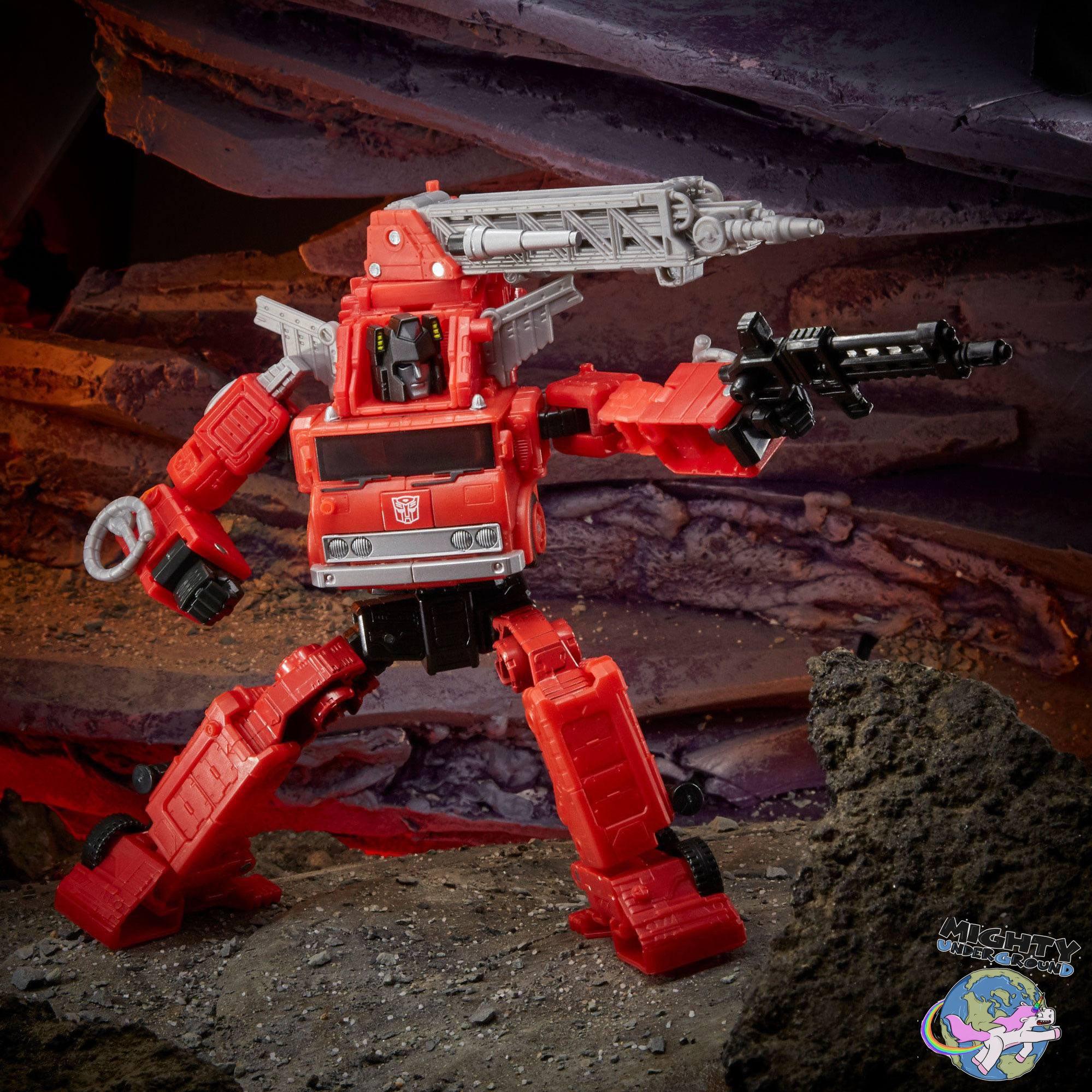 Transformers Generations: Inferno - Voyager Class (War for Cybertron: Kingdom)-Actionfiguren-Hasbro-Mighty Underground