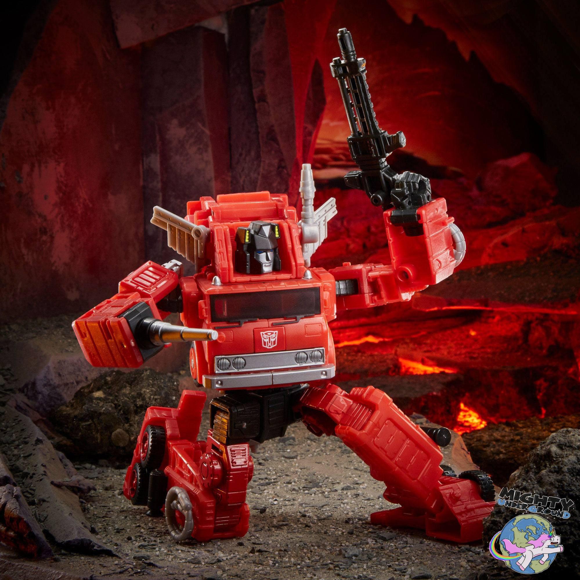 Transformers Generations: Inferno - Voyager Class (War for Cybertron: Kingdom)-Actionfiguren-Hasbro-Mighty Underground