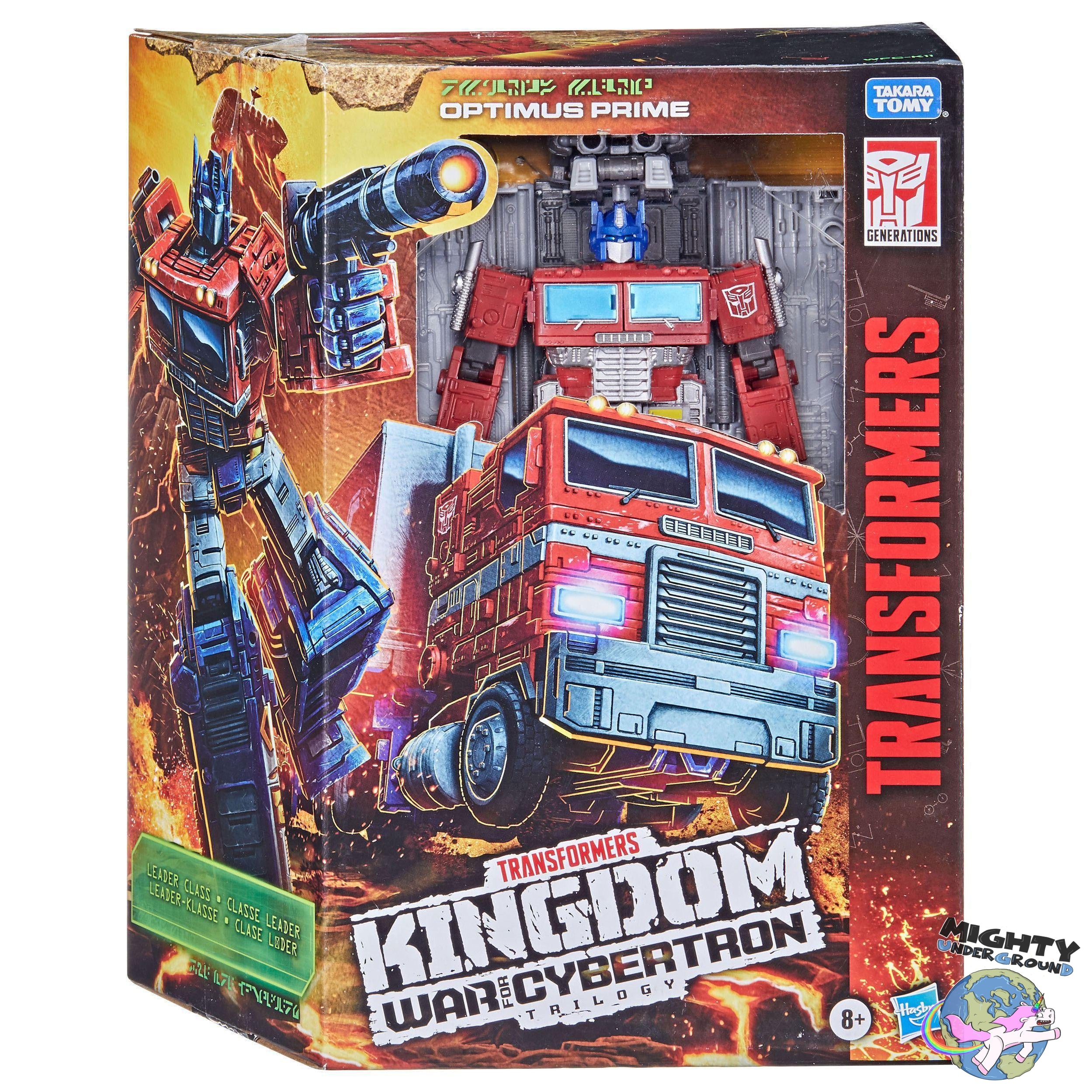 Transformers Generations: Optimus Prime - Leader Class (War for Cybertron Kingdom)-Actionfiguren-Hasbro-Mighty Underground