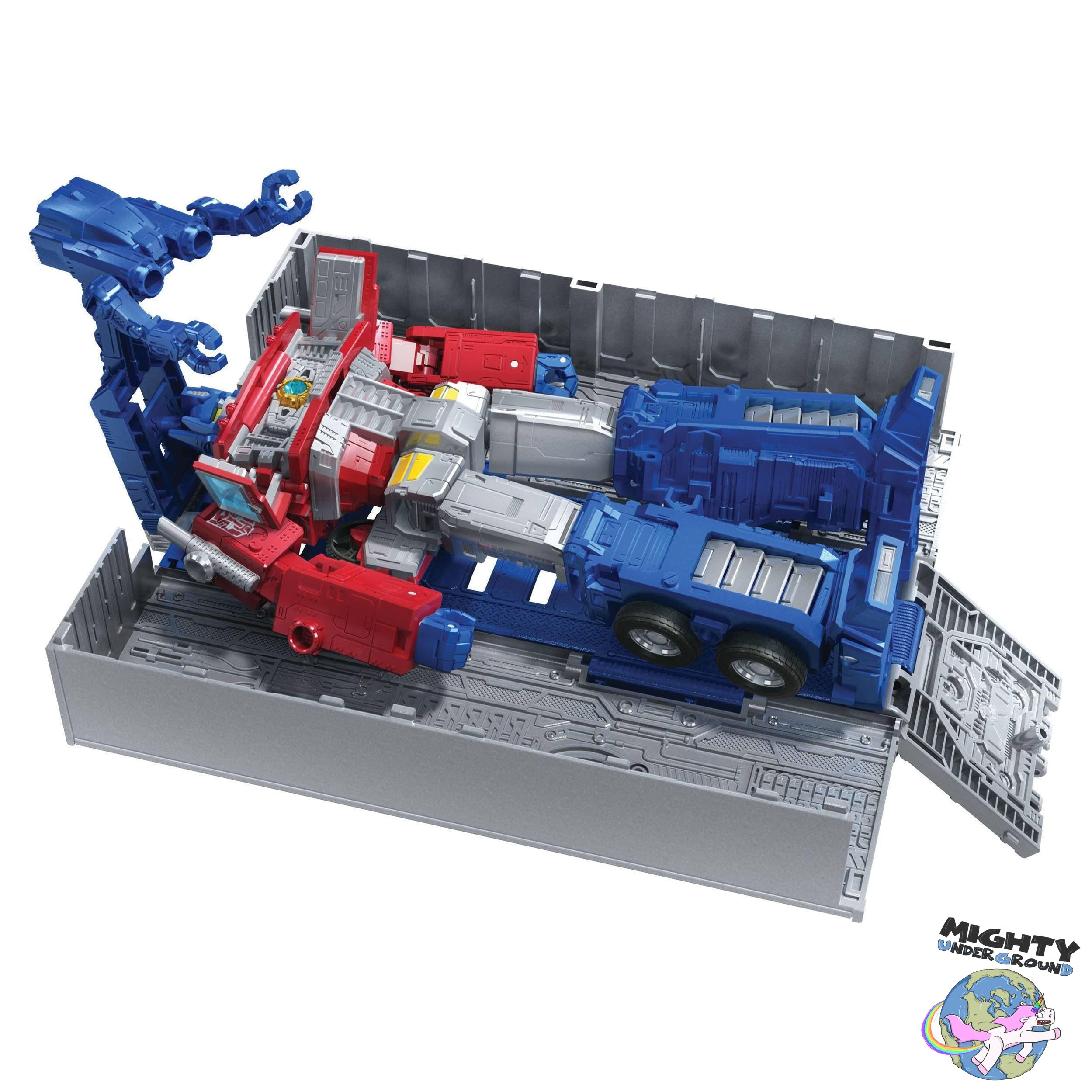 Transformers Generations: Optimus Prime - Leader Class (War for Cybertron Kingdom)-Actionfiguren-Hasbro-Mighty Underground