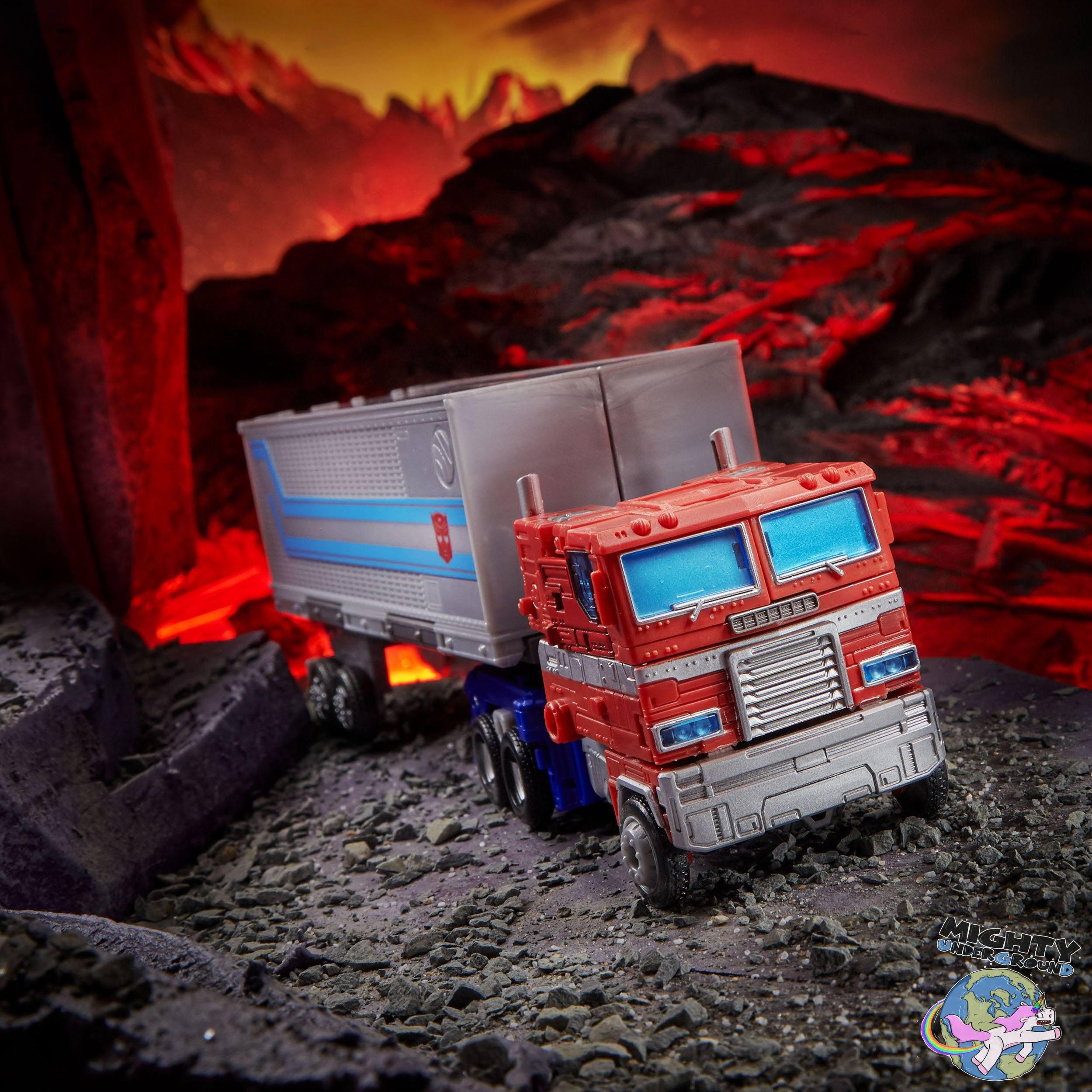 Transformers Generations: Optimus Prime - Leader Class (War for Cybertron Kingdom)-Actionfiguren-Hasbro-Mighty Underground