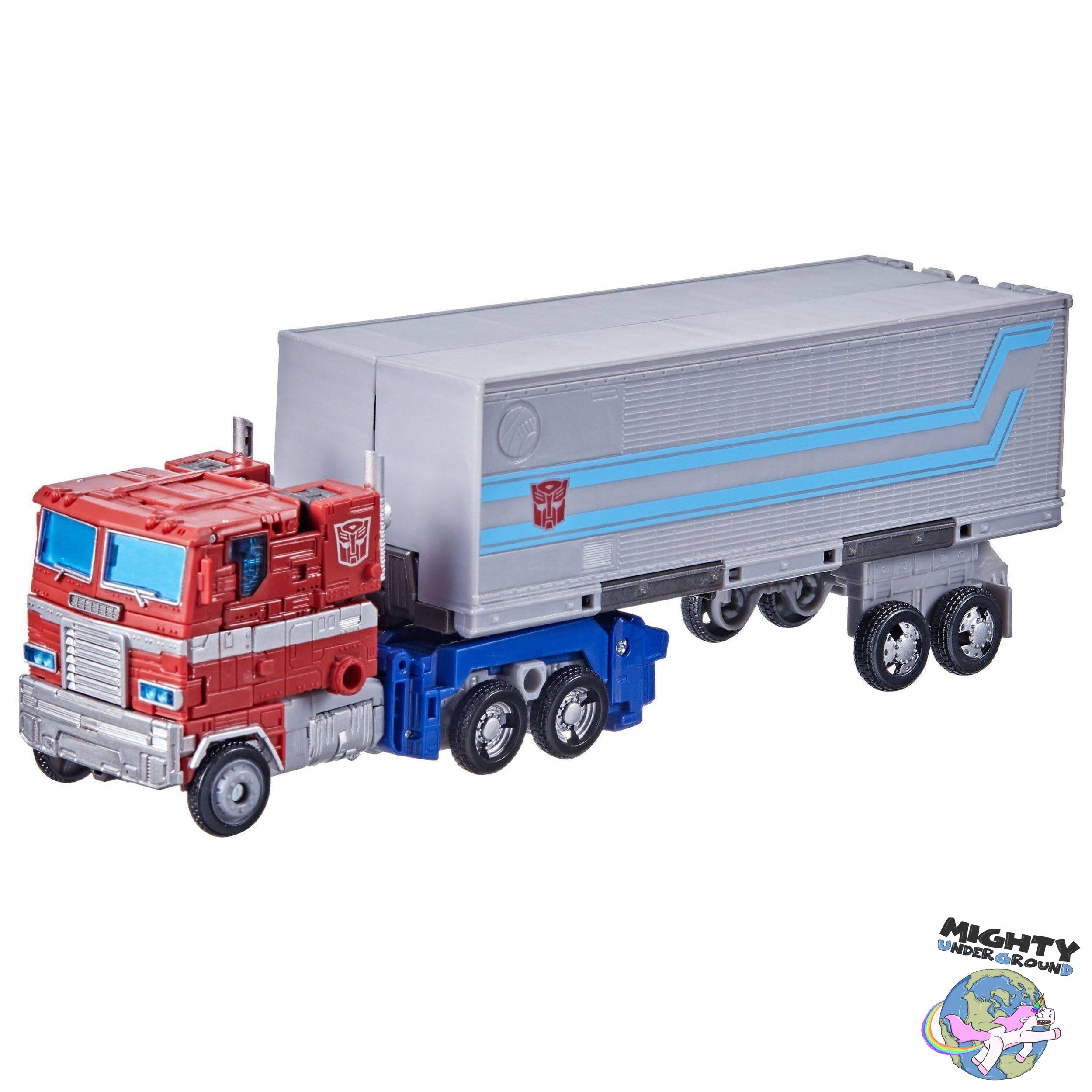 Transformers Generations: Optimus Prime - Leader Class (War for Cybertron Kingdom)-Actionfiguren-Hasbro-Mighty Underground