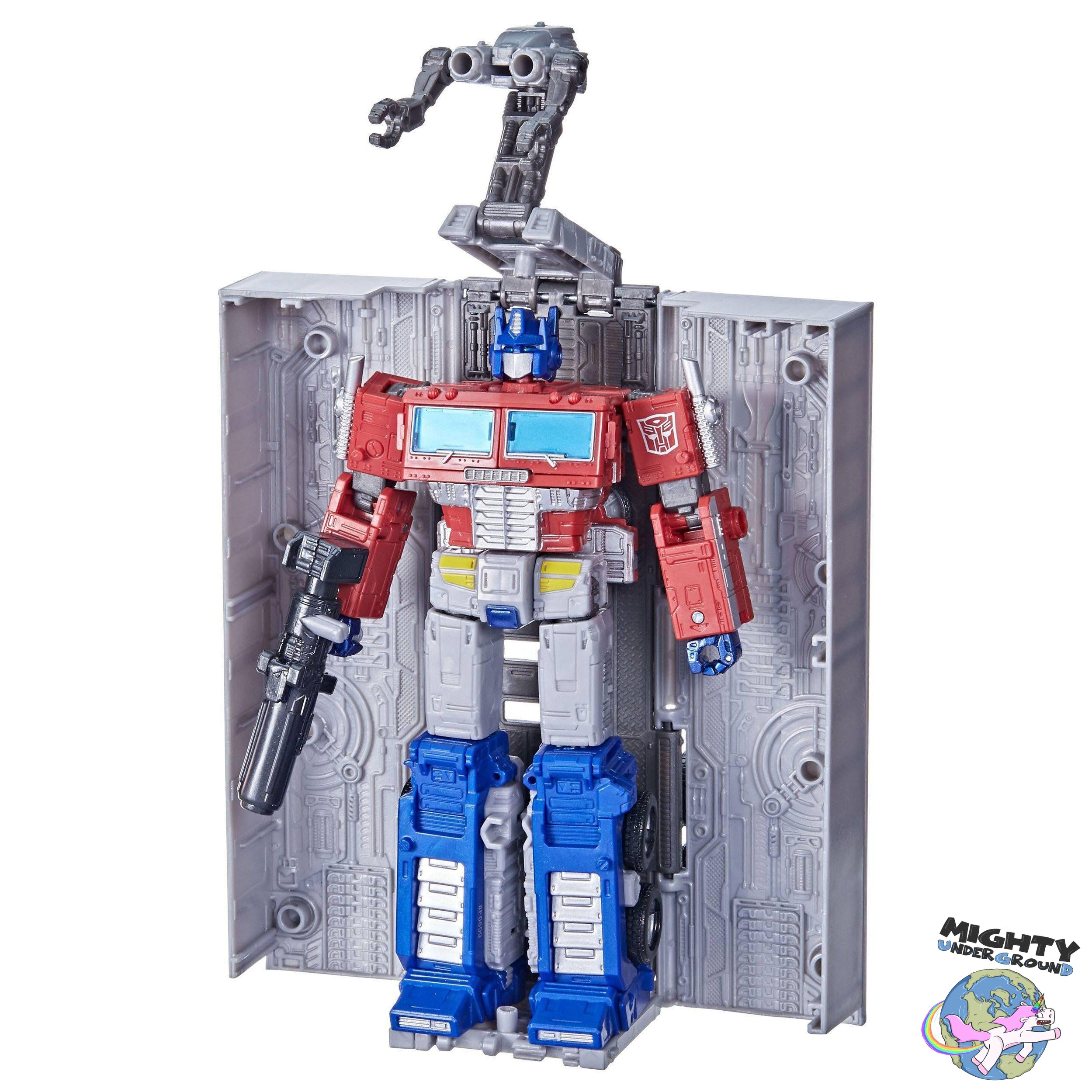 Transformers Generations: Optimus Prime - Leader Class (War for Cybertron Kingdom)-Actionfiguren-Hasbro-Mighty Underground