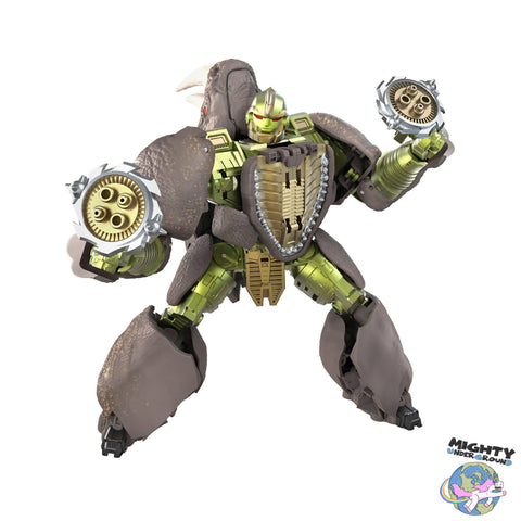 Transformers Generations: Rhinox - Voyager Class (War for Cybertron: Kingdom) VORBESTELLUNG!-Actionfiguren-Hasbro-Mighty Underground