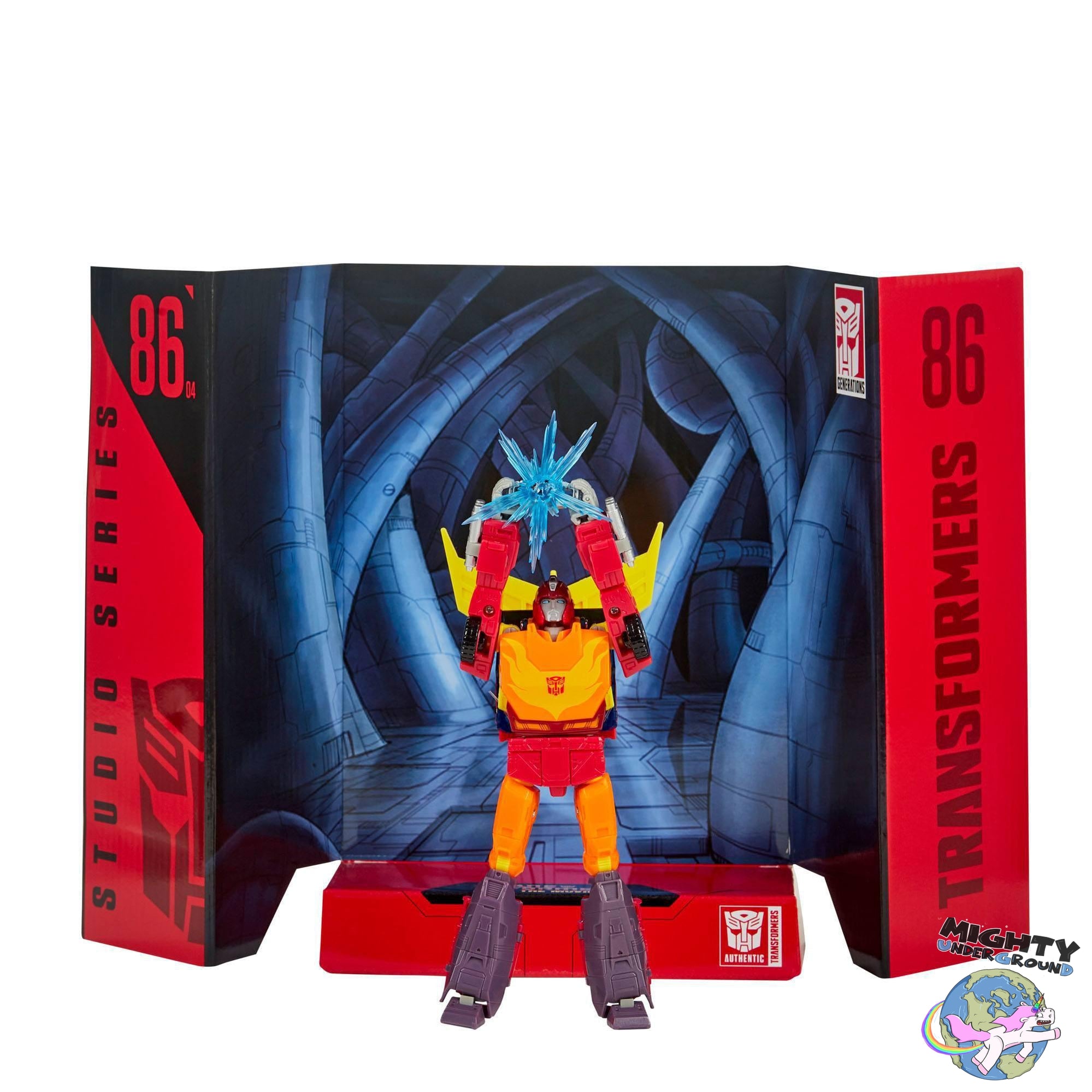 Transformers (The Movie): Autobot Hot Rod - Studio Series Voyager Class-Actionfiguren-Hasbro-Mighty Underground