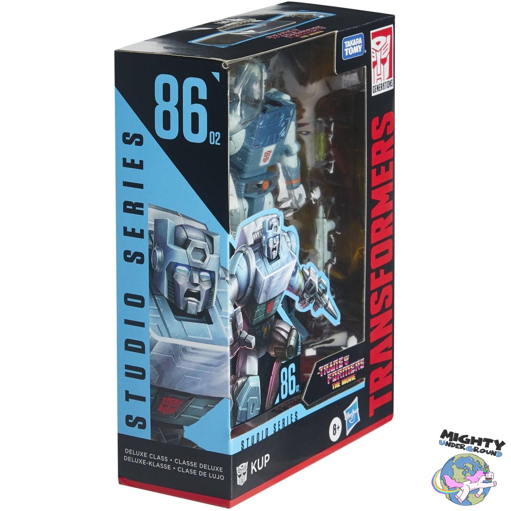 Transformers (The Movie): Autobot Jazz, Kup, Blurr - Set - Studio Series Deluxe Class-Actionfiguren-Hasbro-Mighty Underground
