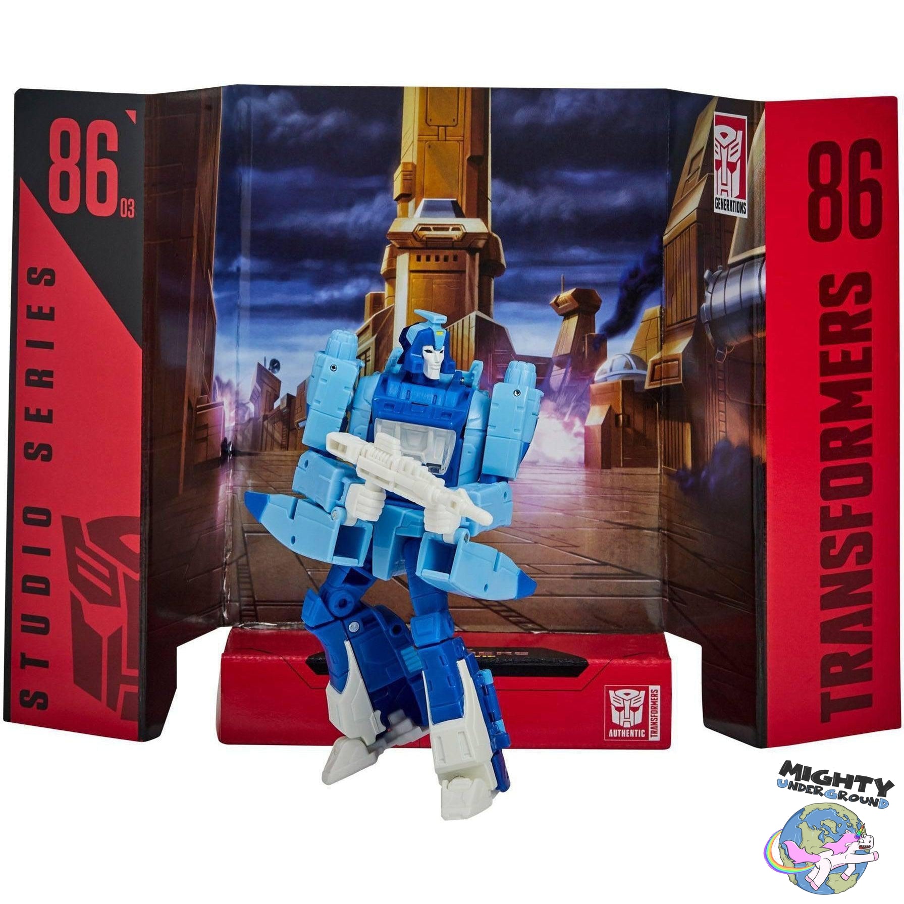 Transformers (The Movie): Autobot Jazz, Kup, Blurr - Set - Studio Series Deluxe Class-Actionfiguren-Hasbro-Mighty Underground