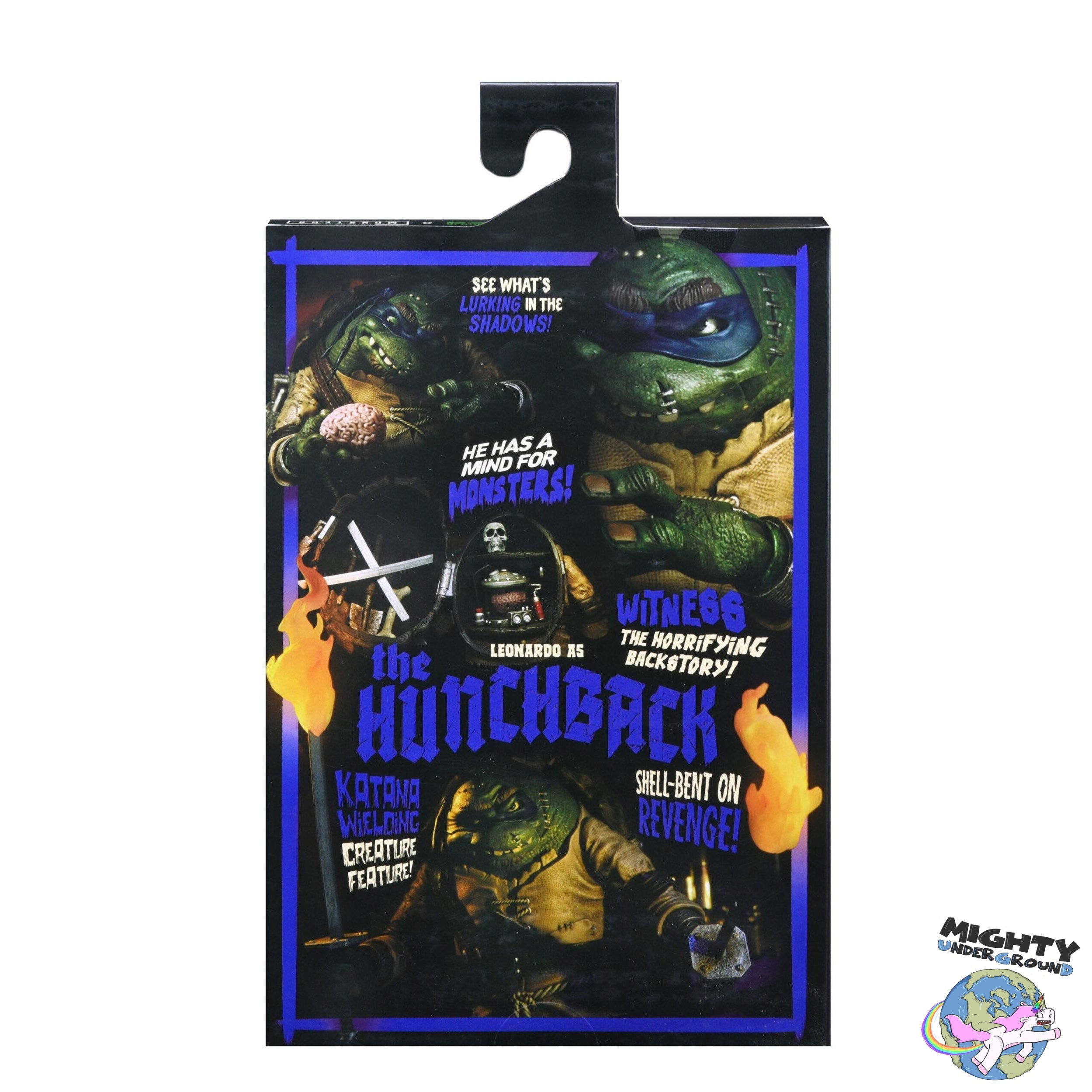 Universal Monsters x TMNT: Ultimate Leonardo as Ygor the Hunchback-Actionfiguren-NECA-Mighty Underground