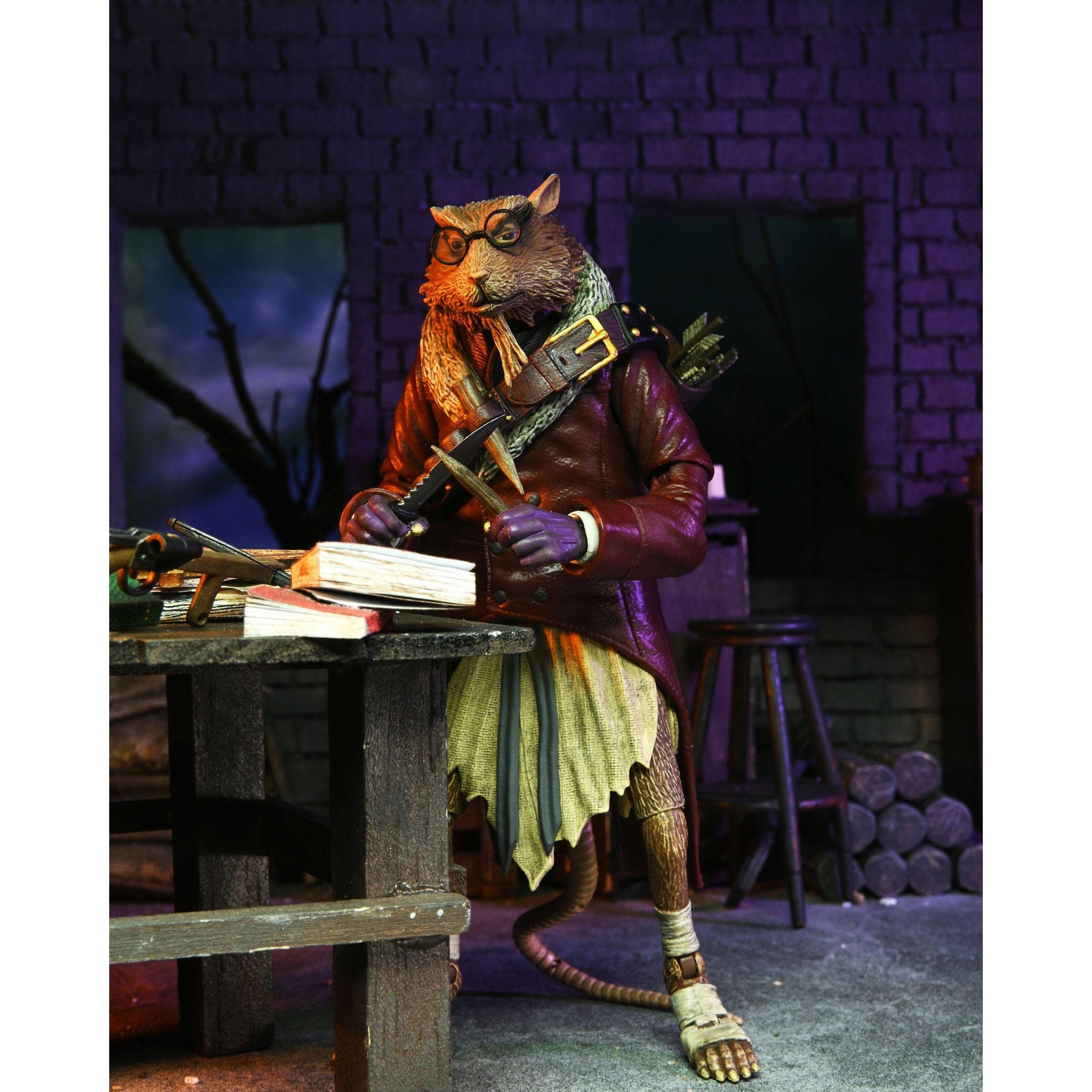 Universal Monsters x TMNT: Ultimate Splinter as Van Helsing-Actionfiguren-NECA-Mighty Underground