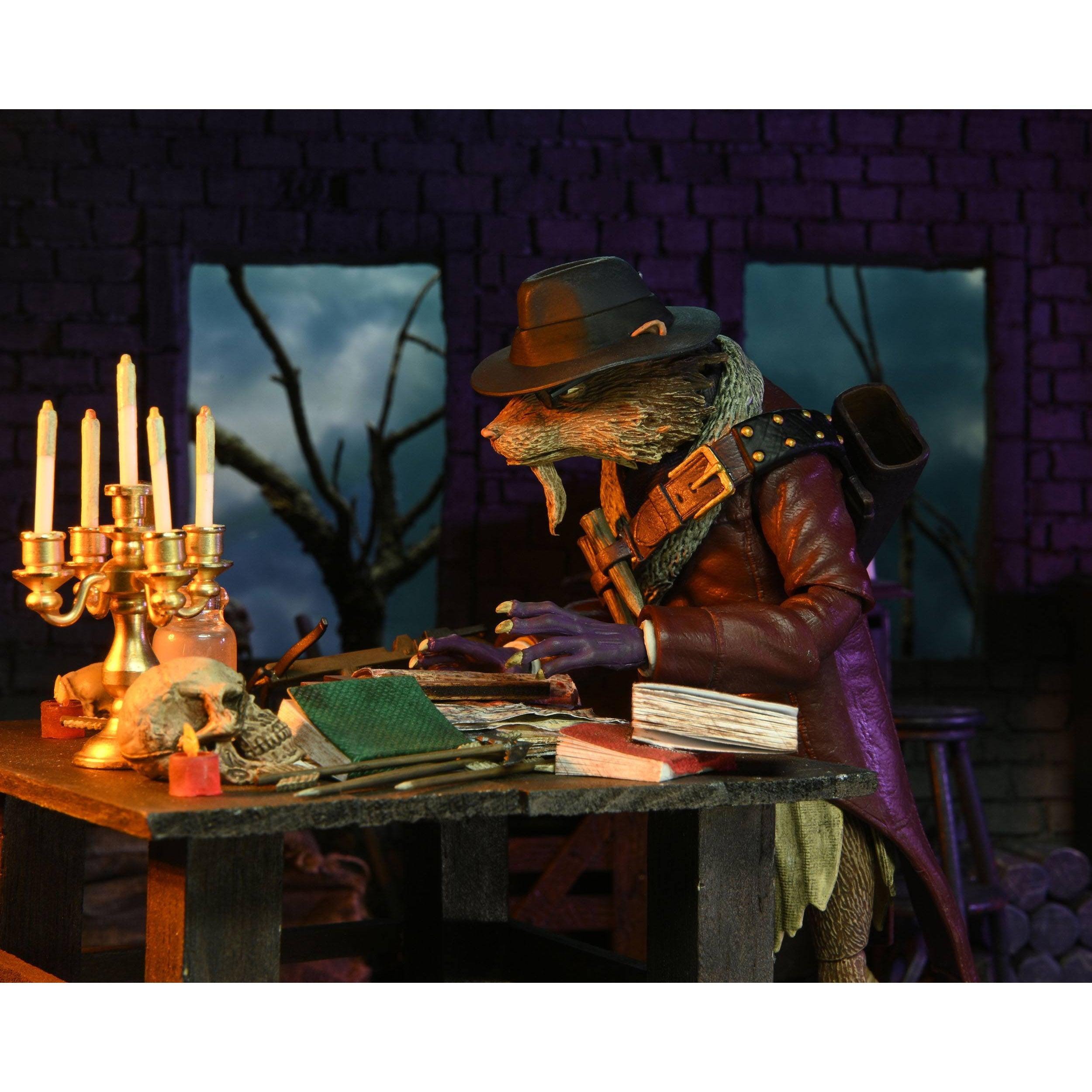 Universal Monsters x TMNT: Ultimate Splinter as Van Helsing-Actionfiguren-NECA-Mighty Underground
