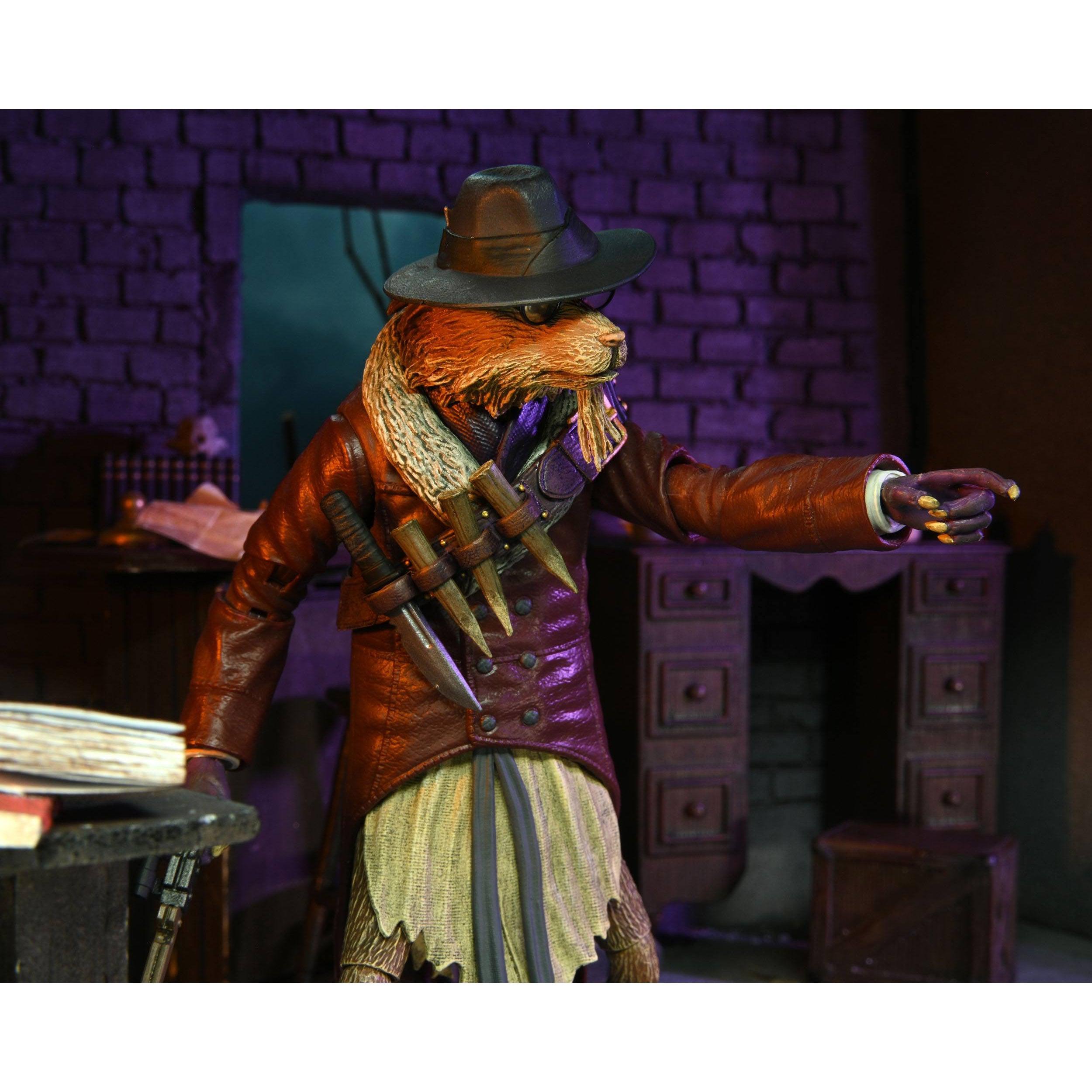 Universal Monsters x TMNT: Ultimate Splinter as Van Helsing-Actionfiguren-NECA-Mighty Underground